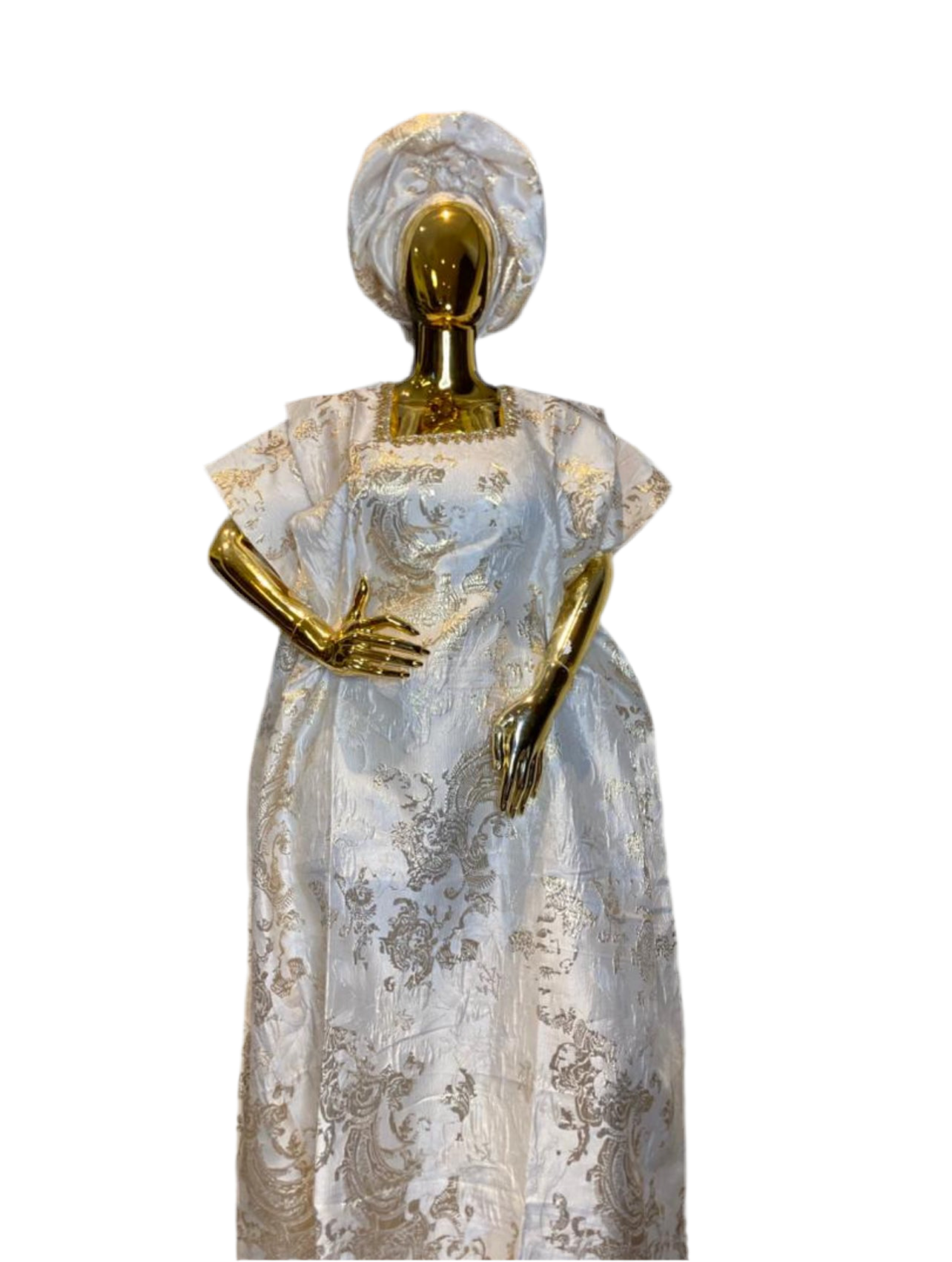 Anita Luxury brocade boubou dress