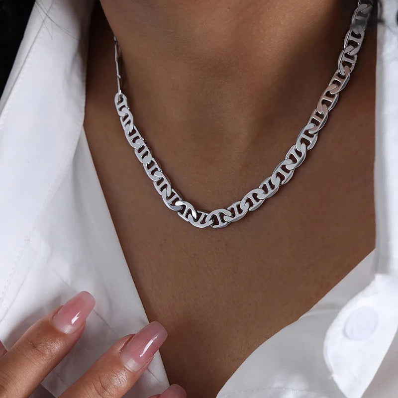 18K MARINER LINK CHAIN