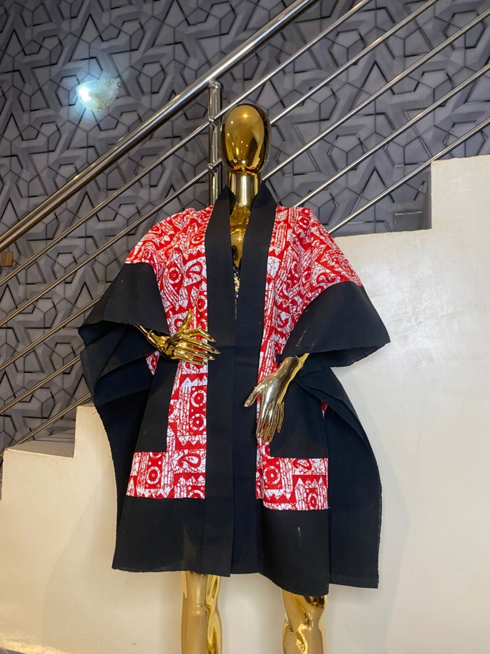 Imade Luxury Asoke and Ankara kimono