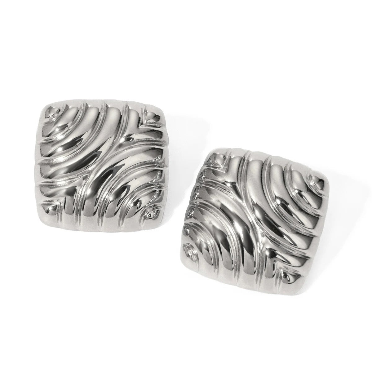 MASIKA SILVER EARRING