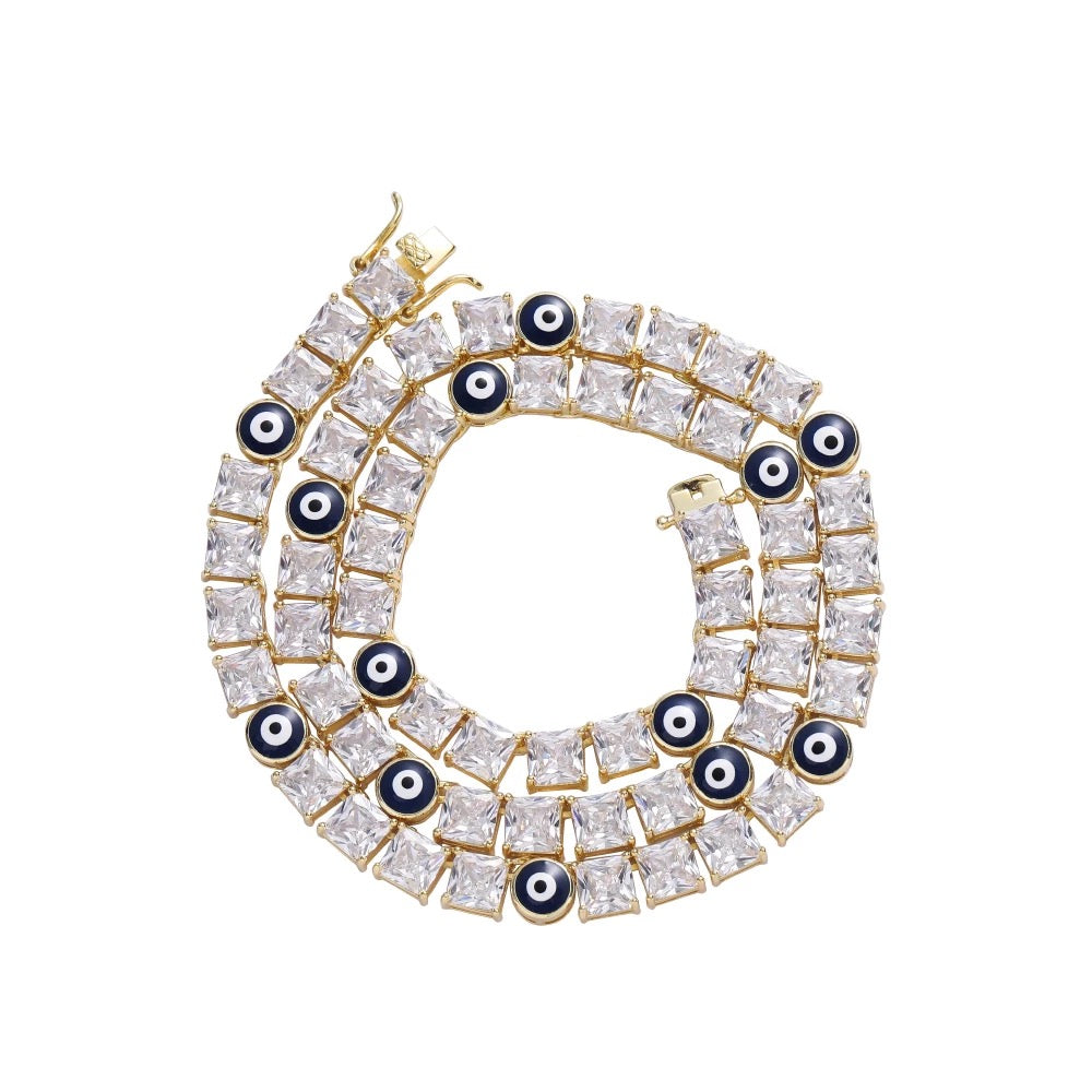 6MM PROTECTION TENNIS NECKLACE/ BRACELET ( Sold separately)