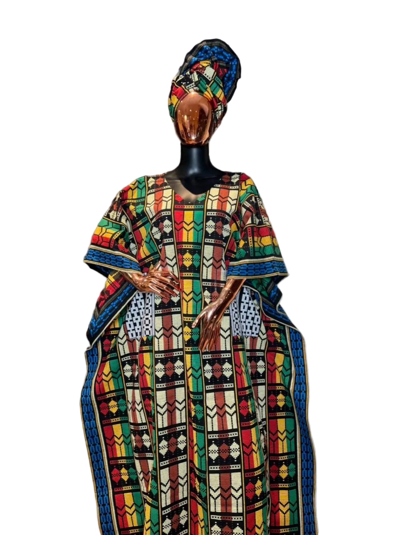 Chioma Luxury Akwete (Kente) boubou