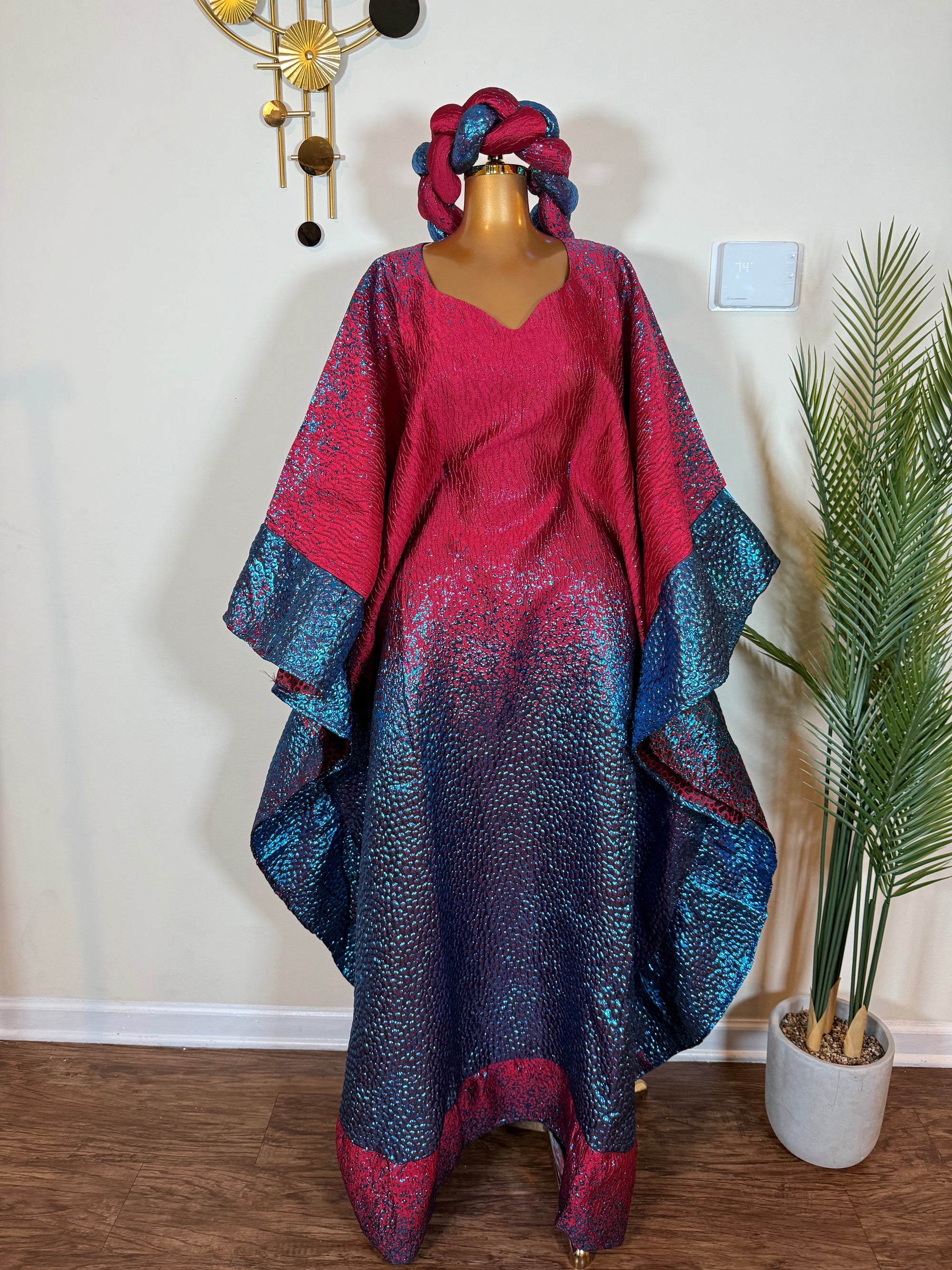 LUXURY BUTTERFLY BUBU DRESS