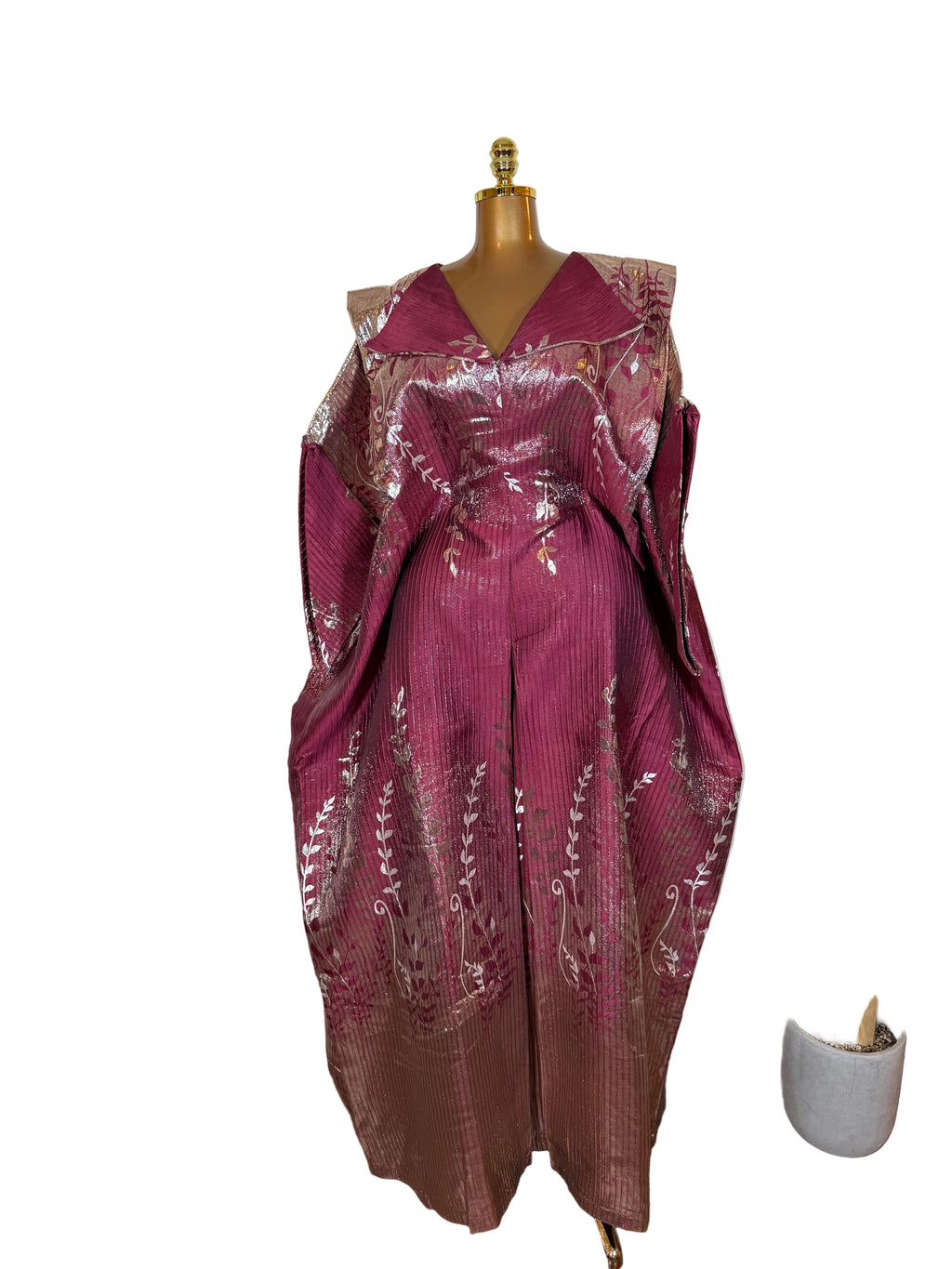 Tiwa Luxury Brocade boubou dress