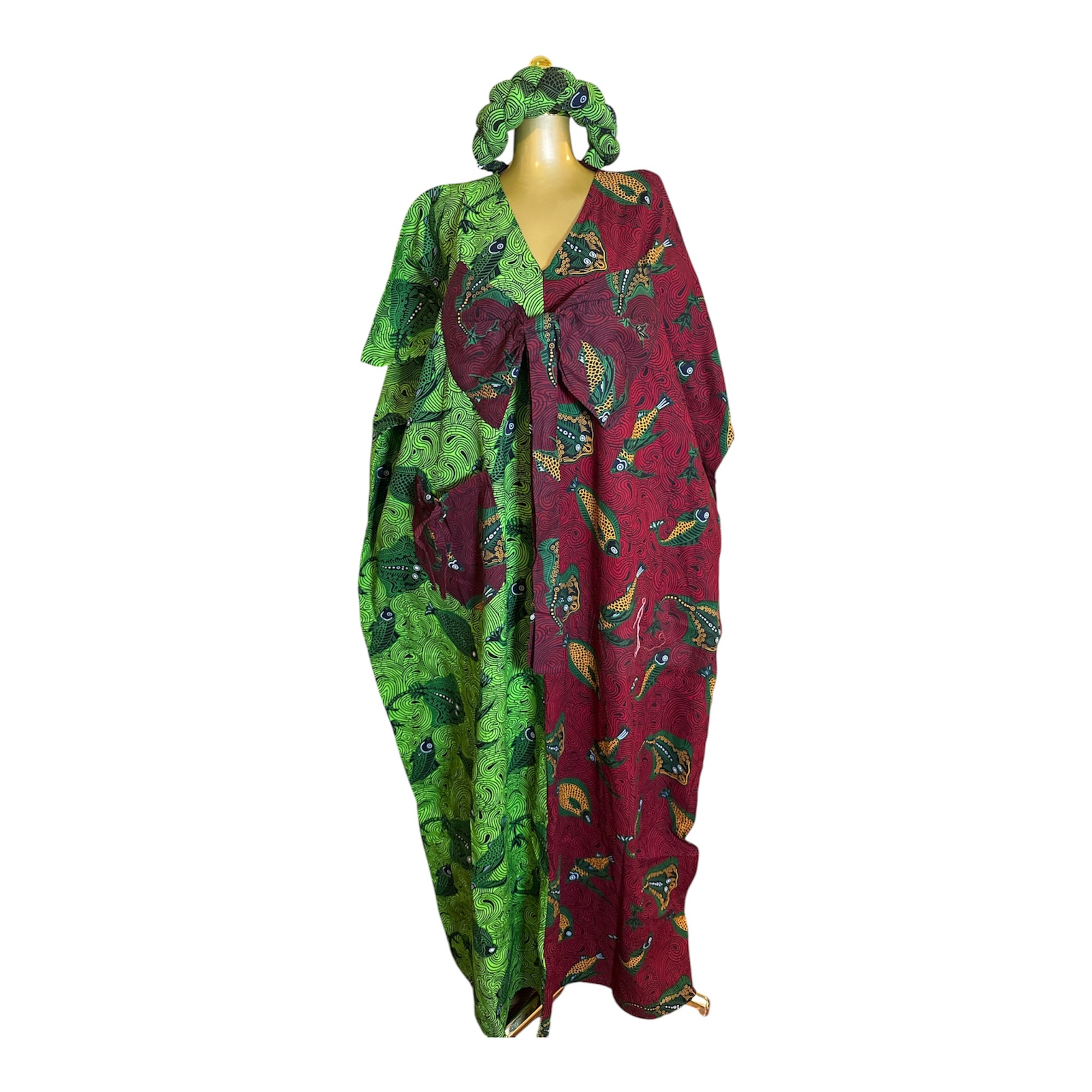 ENO ANKARA BUBU WITH BREADED HEAD BAND