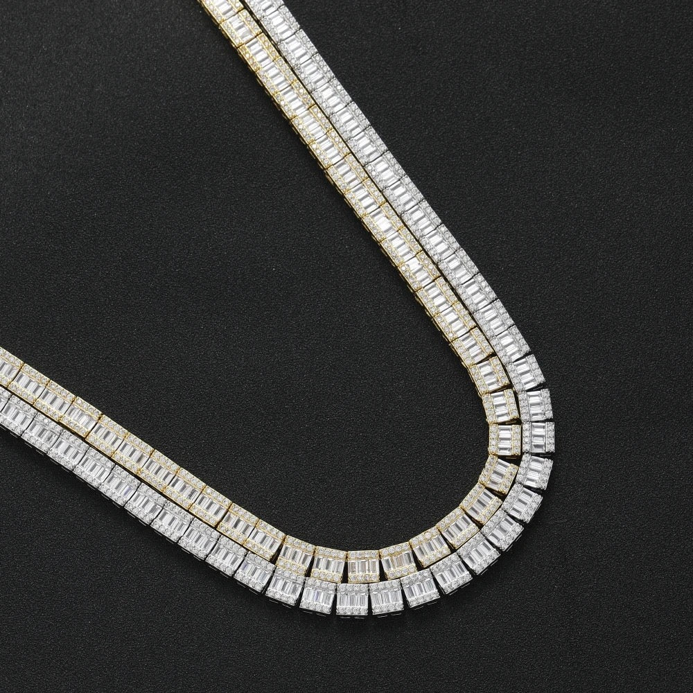 SQUARE-CUT TENNIS CHAIN