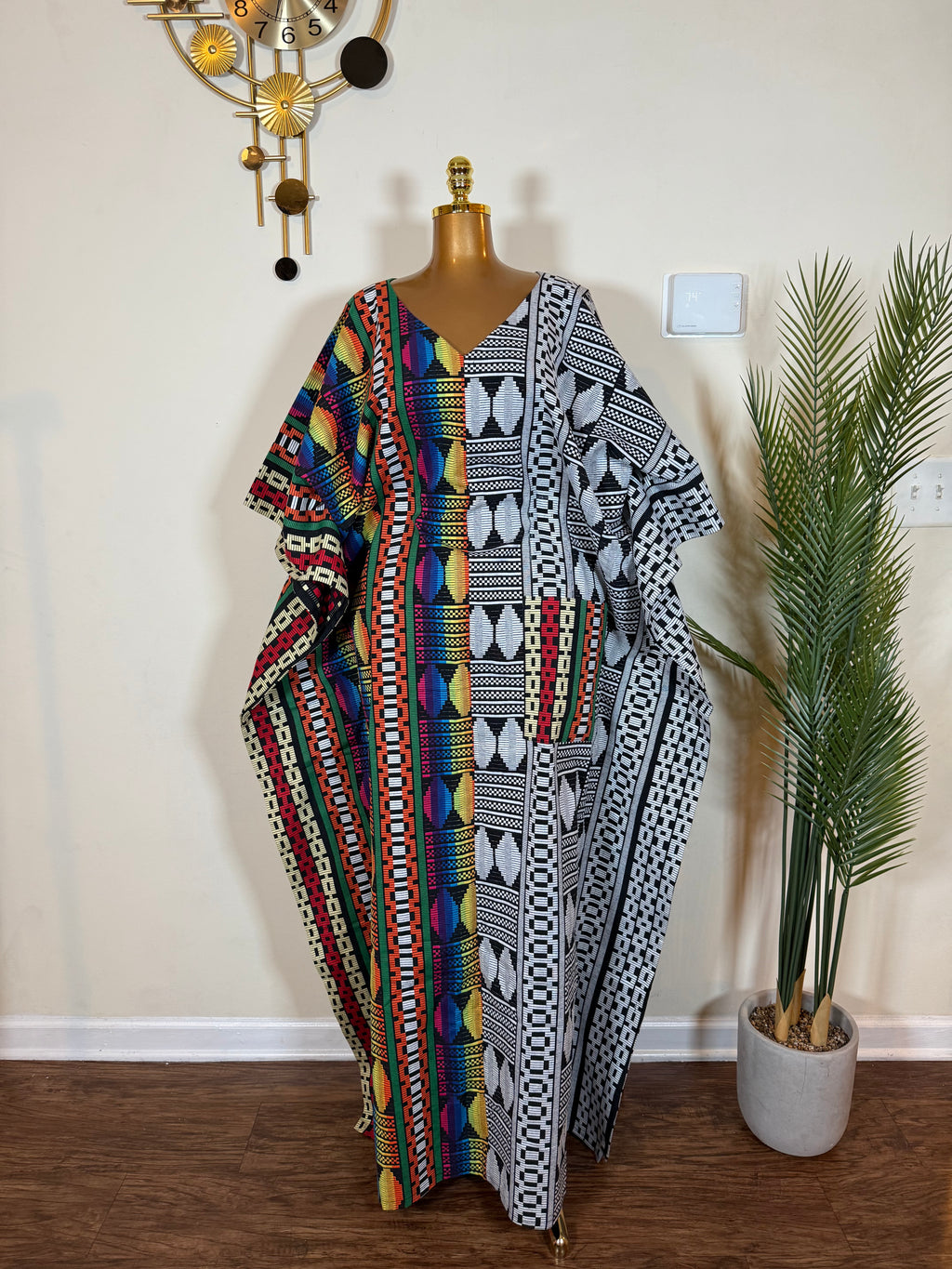 Nadia  Luxury Akwete (Kente) boubou