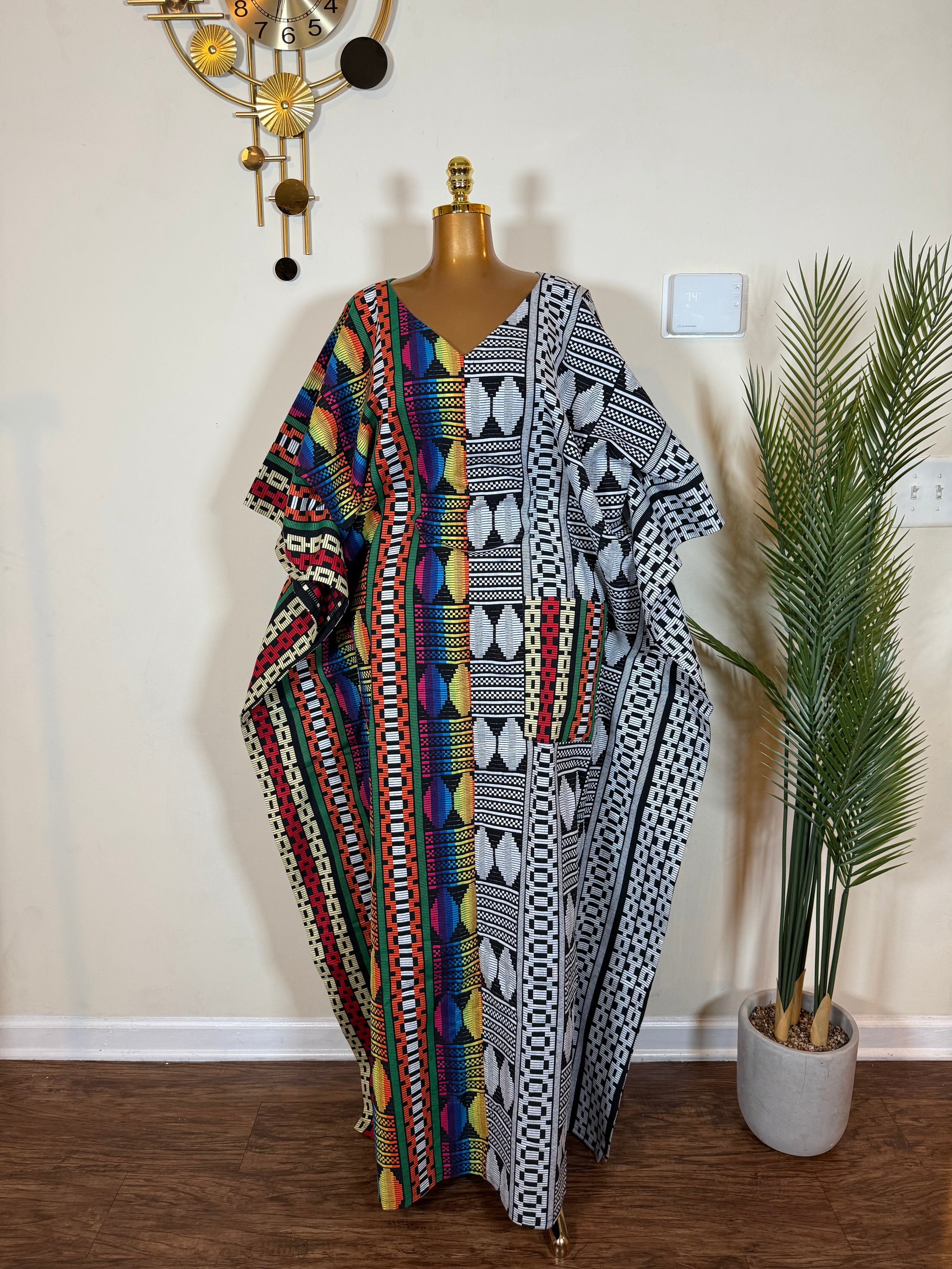 Nadia  Luxury Akwete (Kente) boubou