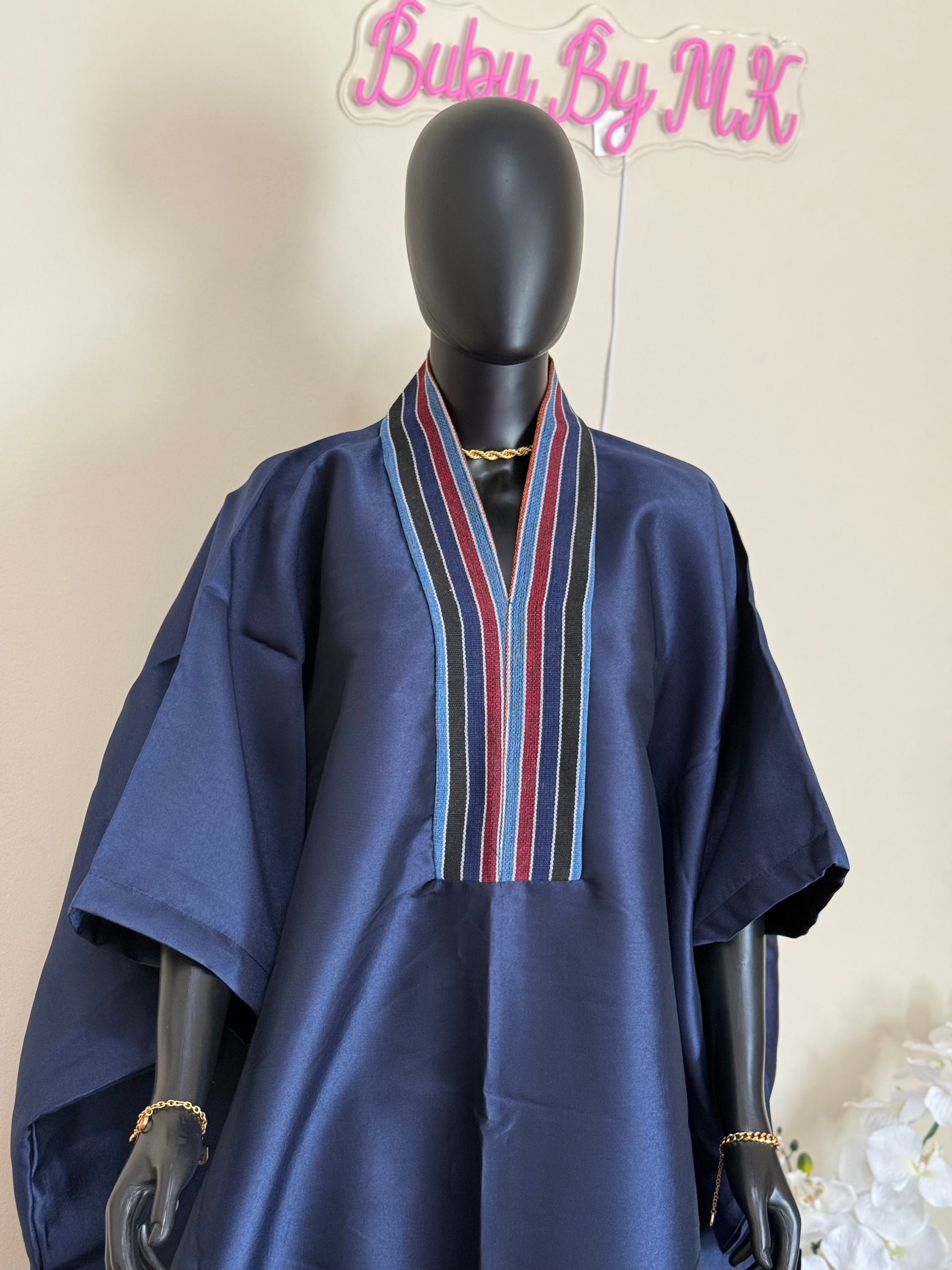 PLUS SIZE AFRICAN READY TO WAER BUBU DRESS | KIMONO DRESS | BOUBOU