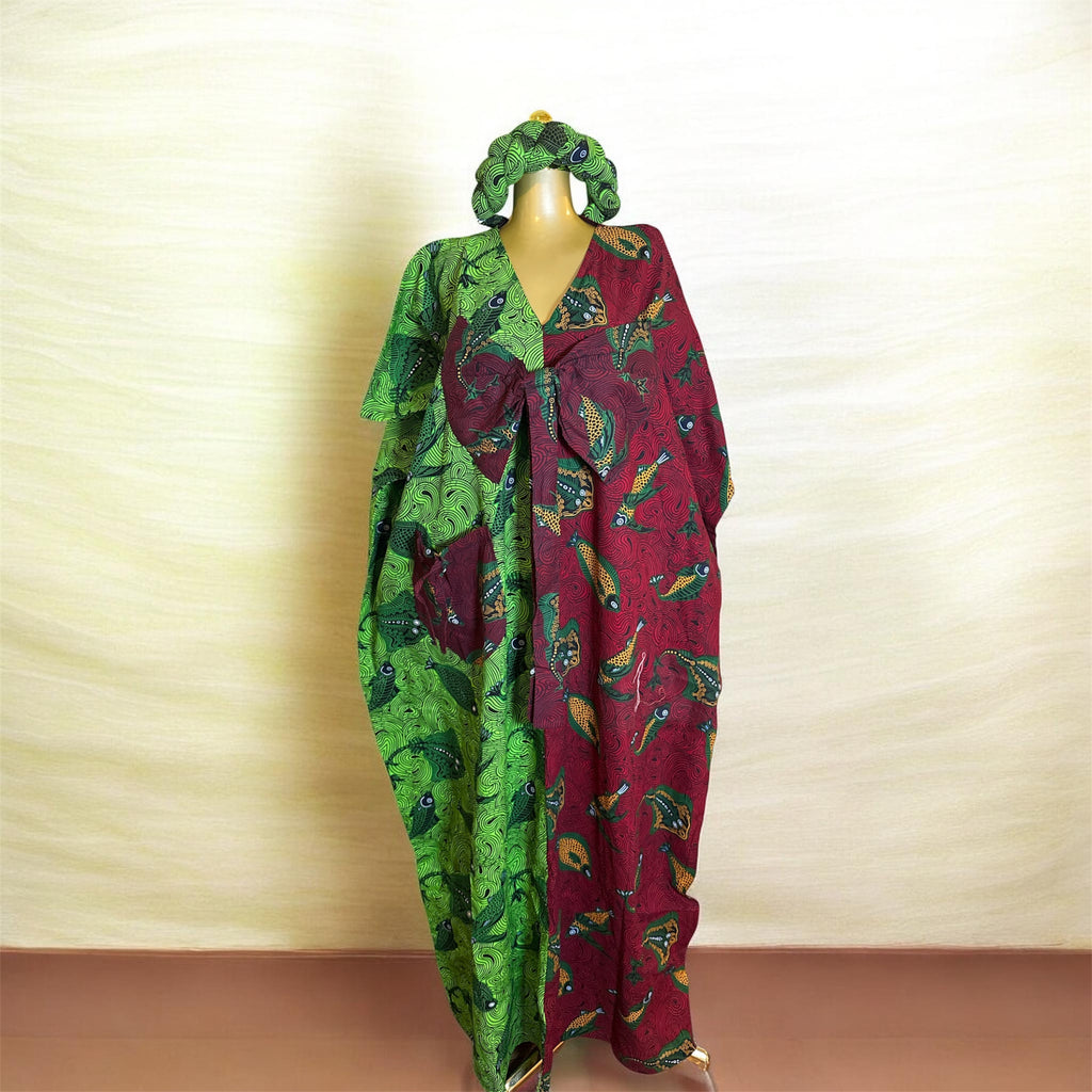 ENO ANKARA BUBU WITH BREADED HEAD BAND