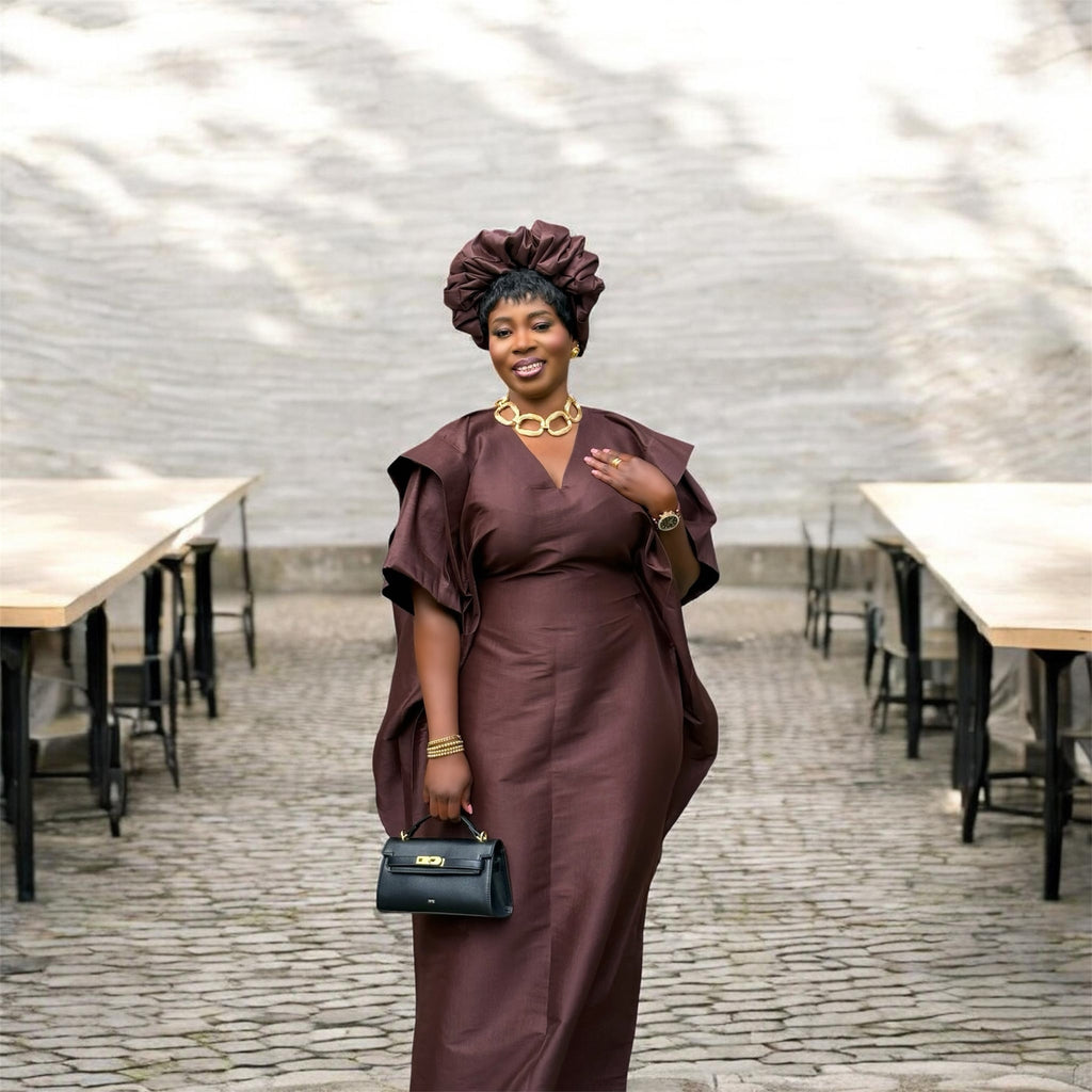 Lola Luxury Taffeta boubou Set