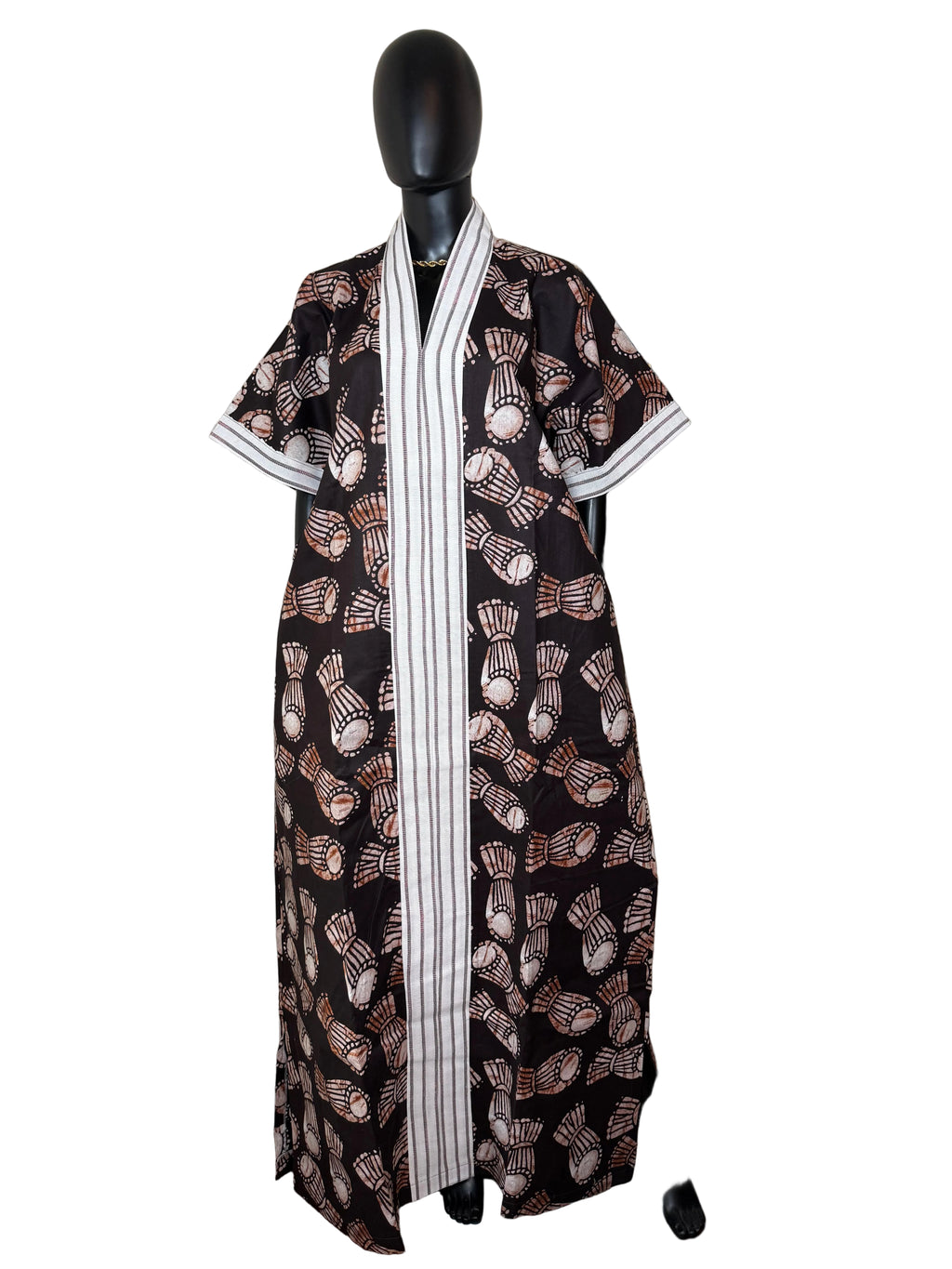 Naana Cotton Ankara  free size dress with ASOKE