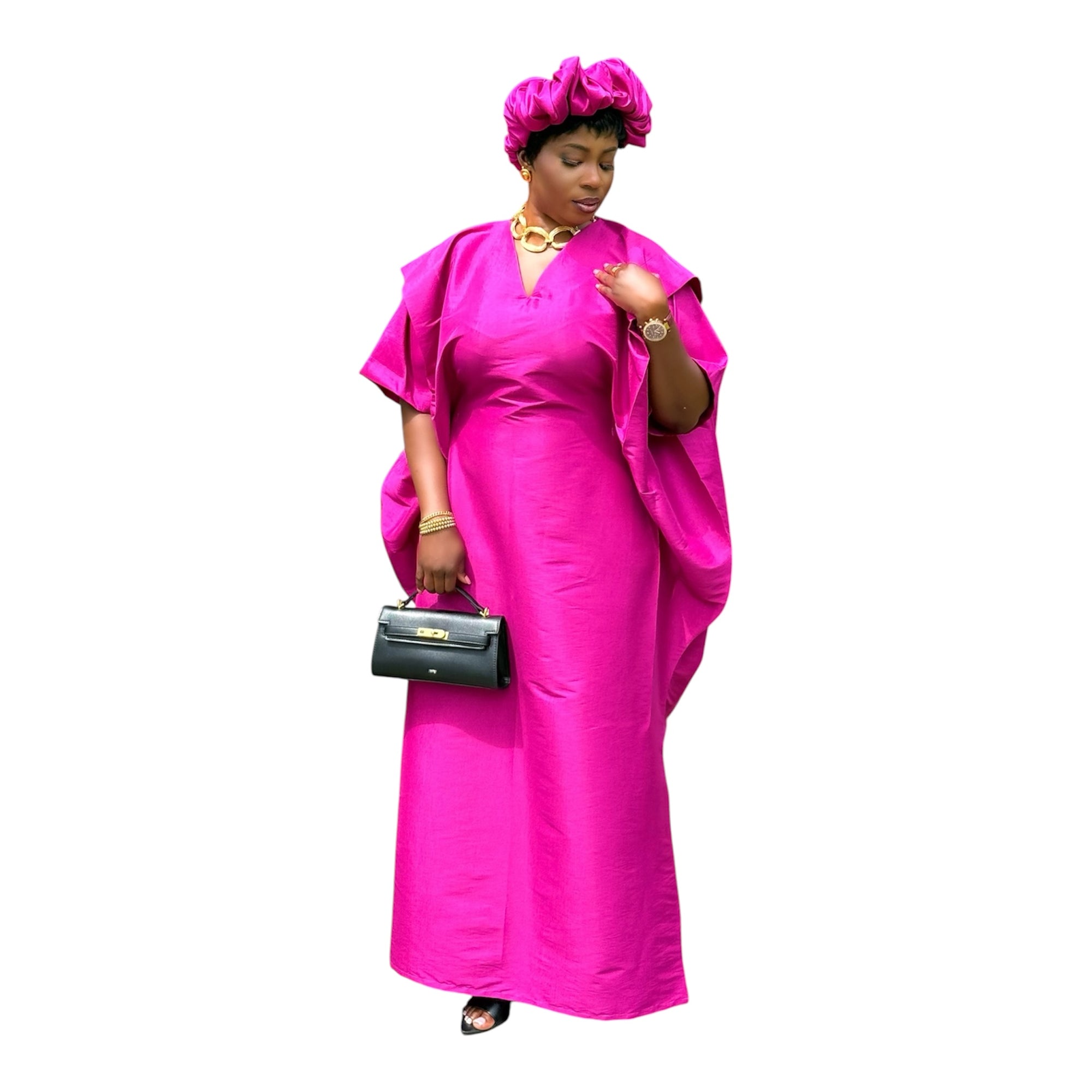 Lola Luxury Taffeta boubou Set
