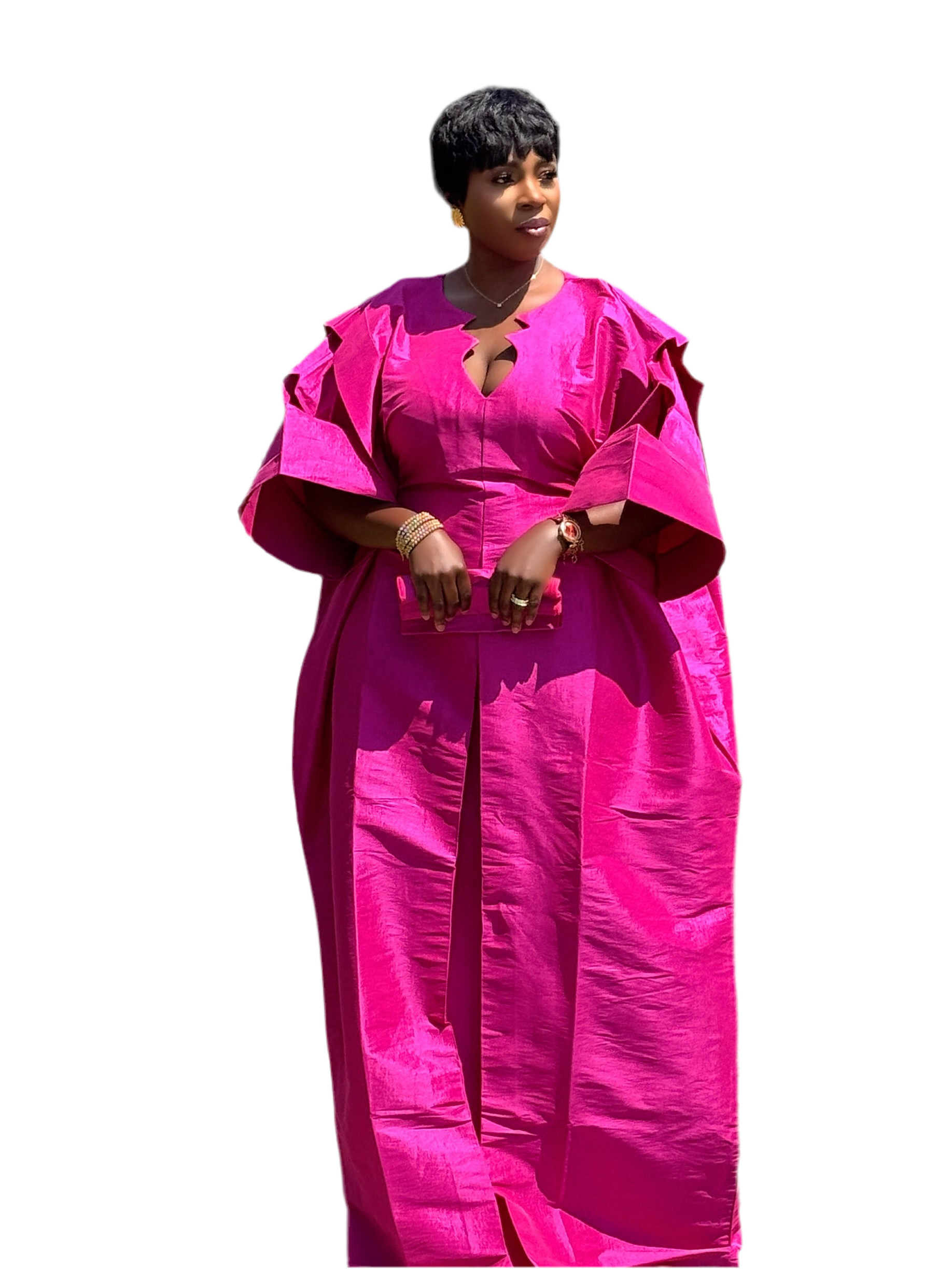 Zara Ready to wear Luxury bubu Nigerian Rich aunty dress Kaftan kimono dress