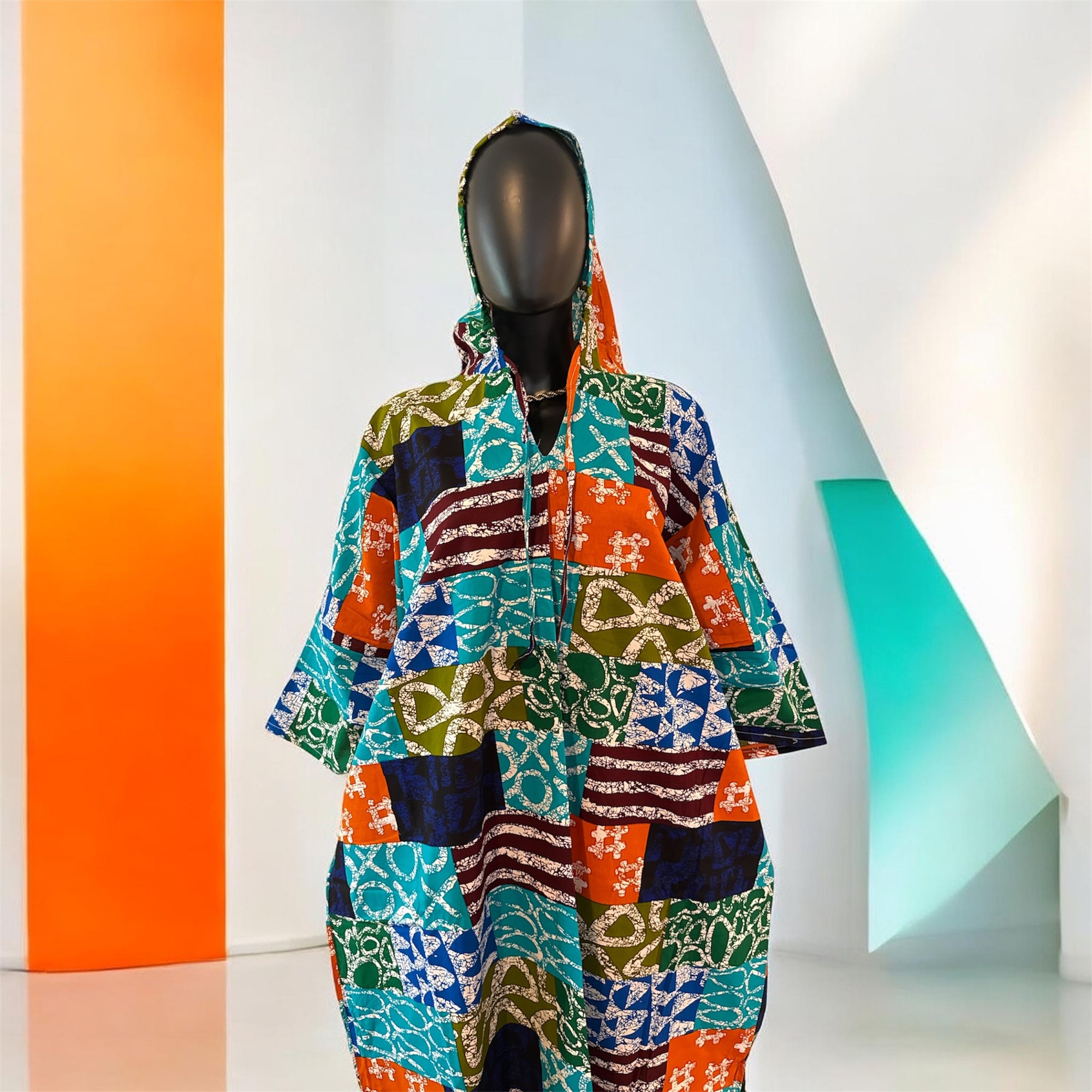 NAA HOODED ANKARA BUBU