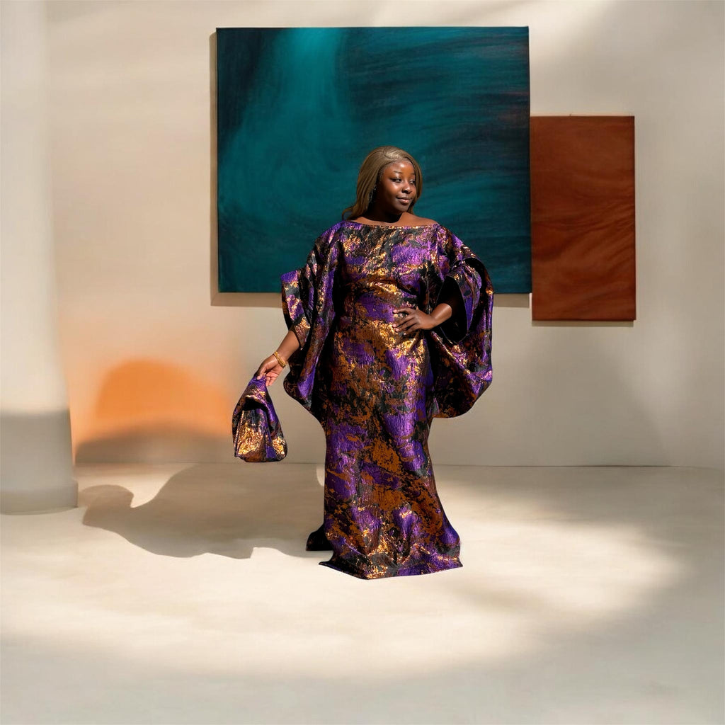 ARI LUXURY OFF SHOULDER BOUBOU