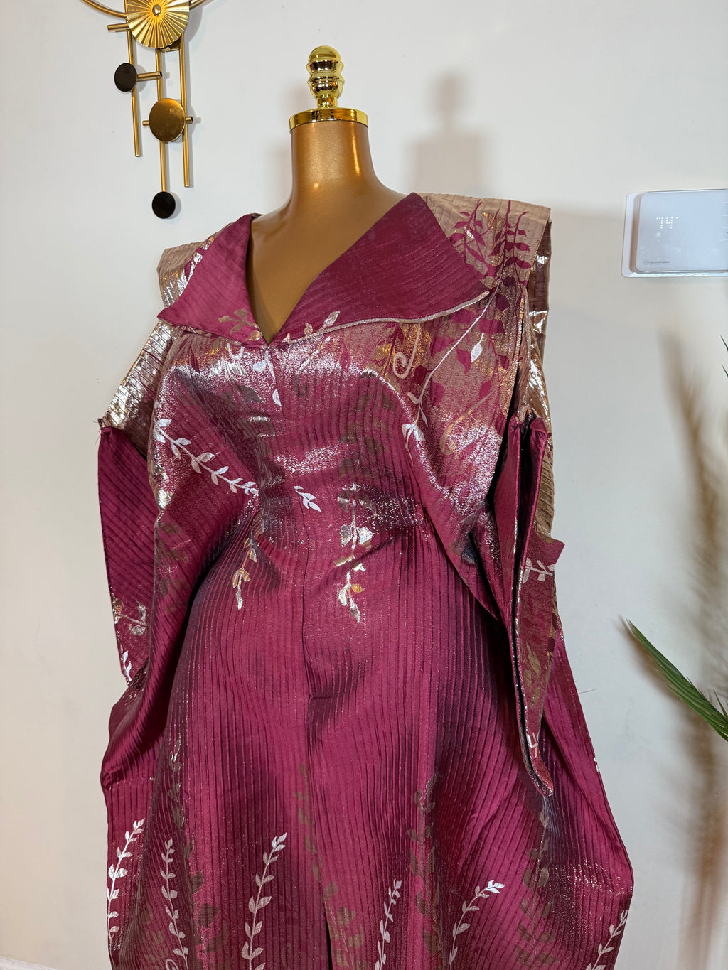 Tiwa Luxury Brocade boubou dress
