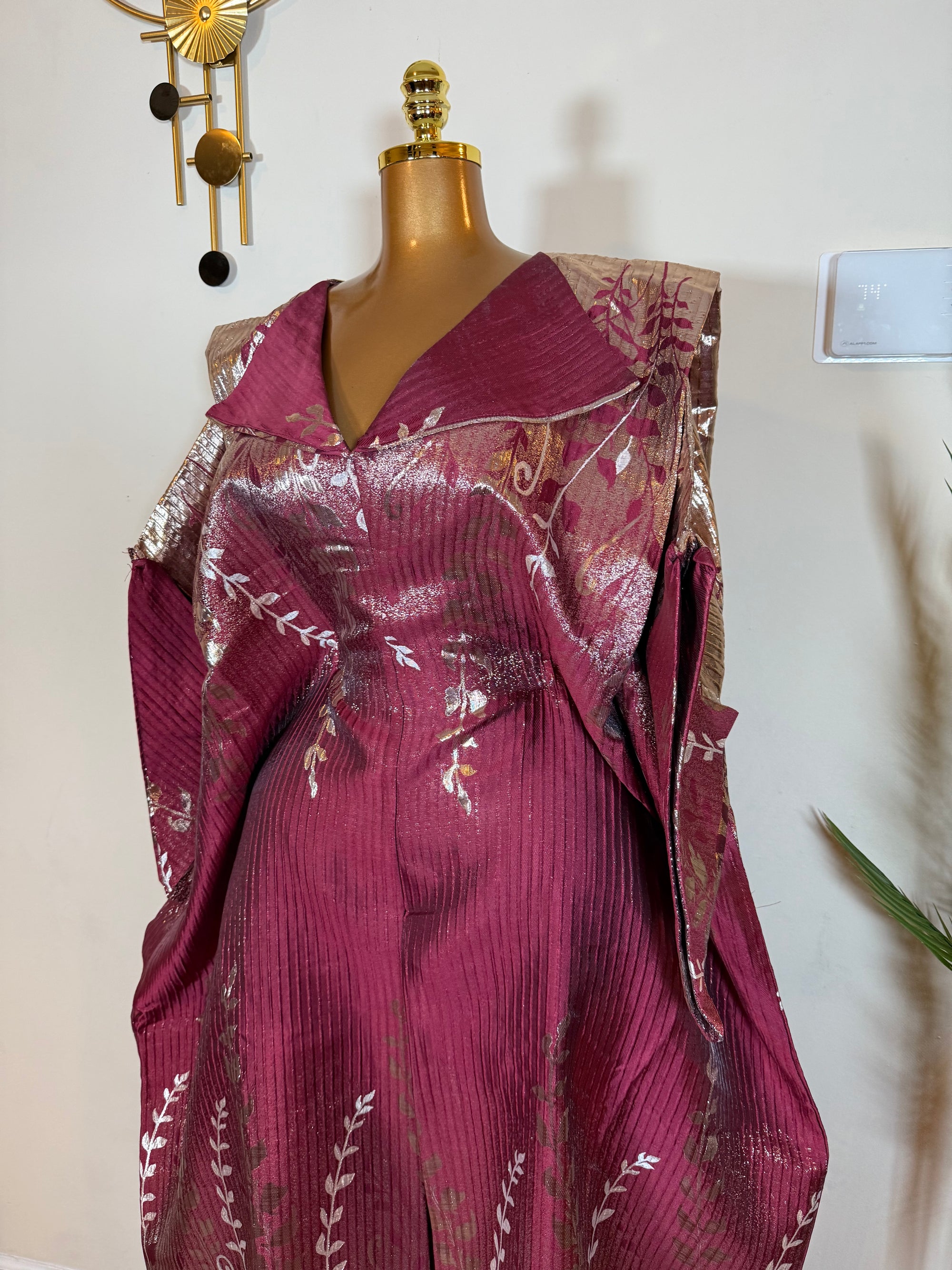 Tiwa Luxury Brocade boubou dress