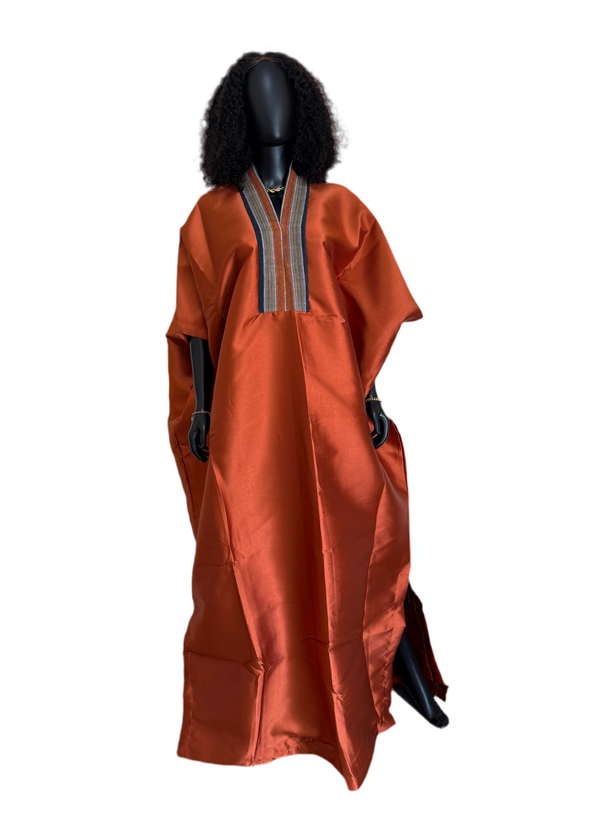 PLUS SIZE AFRICAN READY TO WAER BUBU DRESS | KIMONO DRESS | BOUBOU