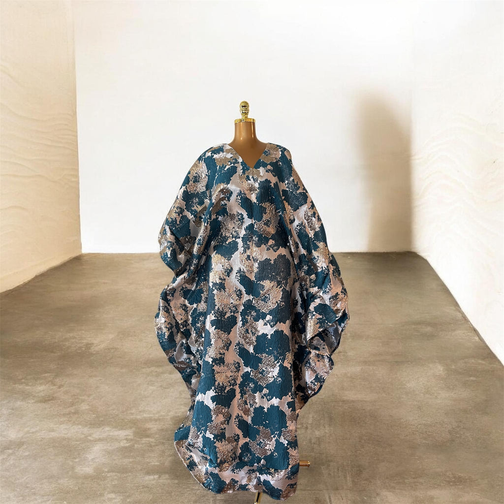 RAKIA LUXURY BUTTERFLY READY TO WEAR AFRICAN BUBU DRESS