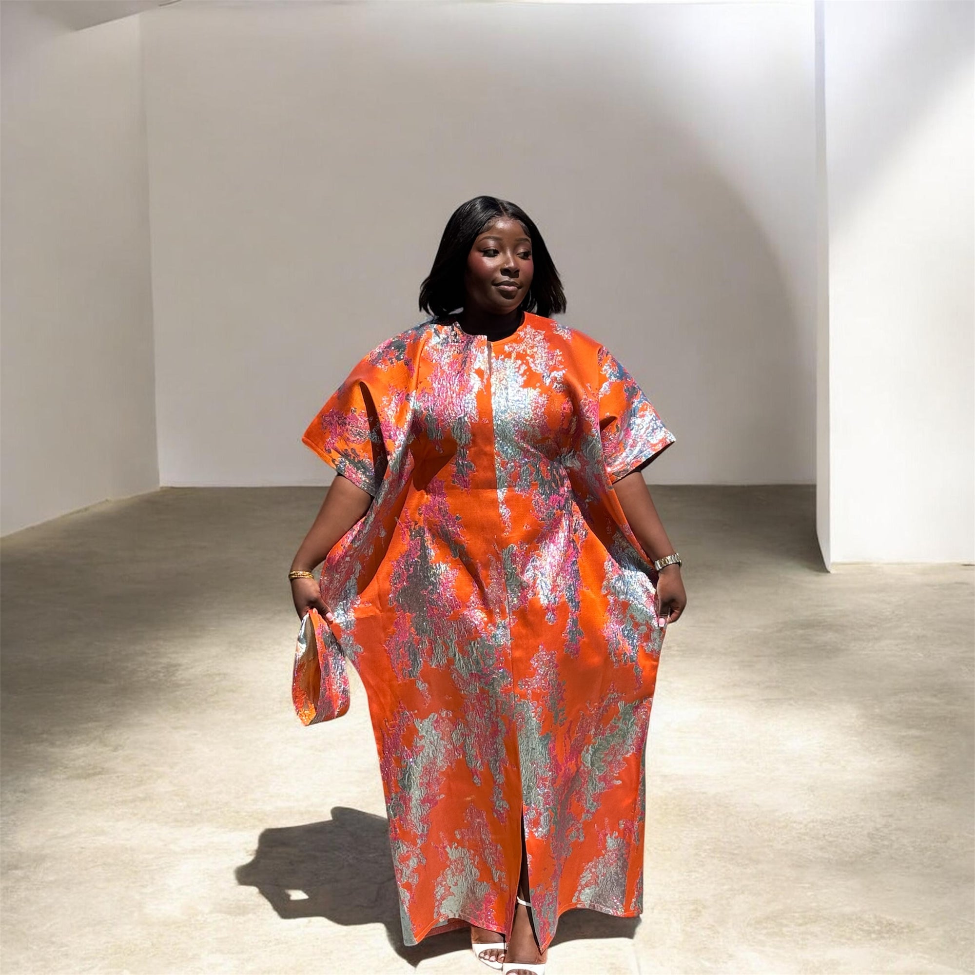 JUDY BROCADE DRESS