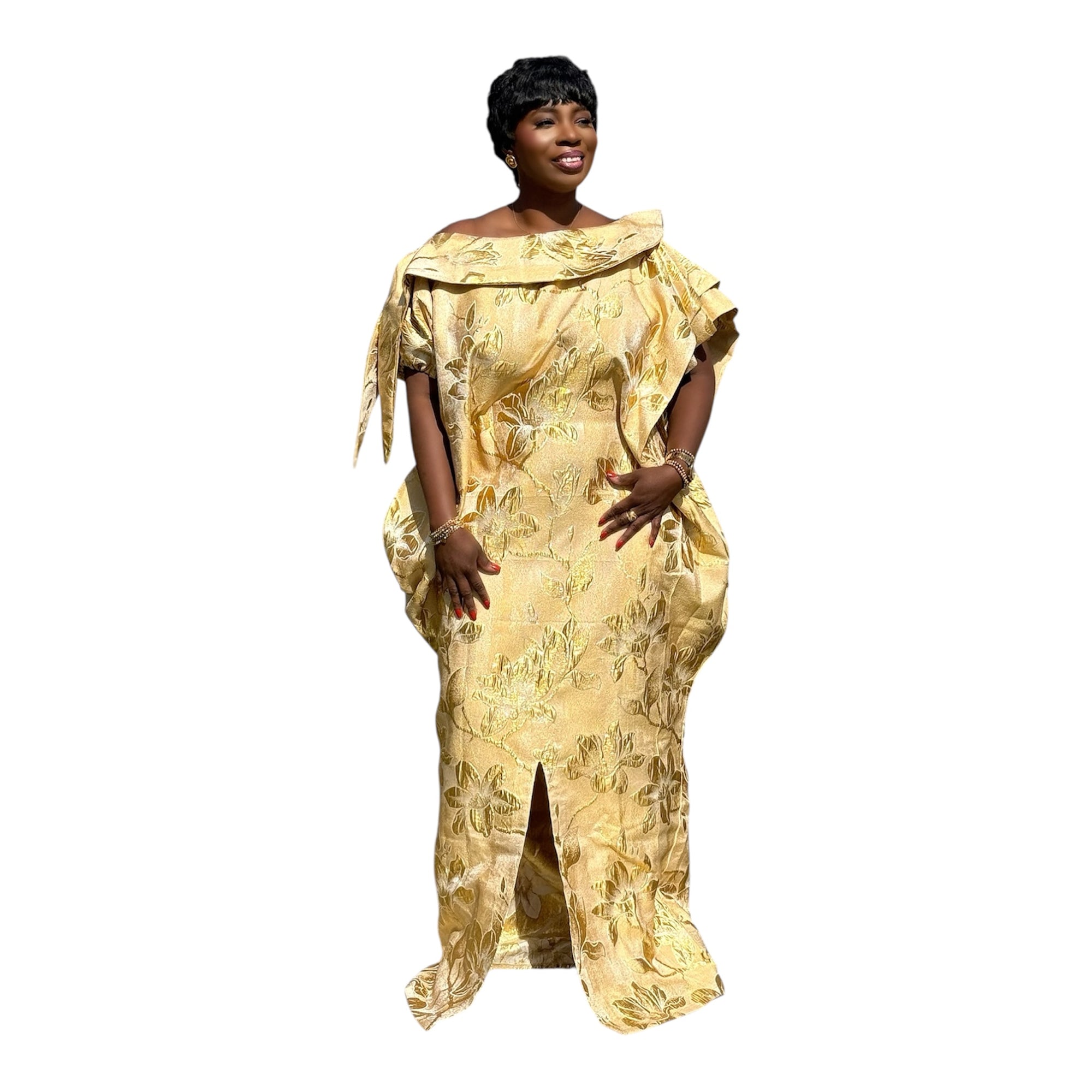 ZEINA LUXURY BROCADE BOUBOU