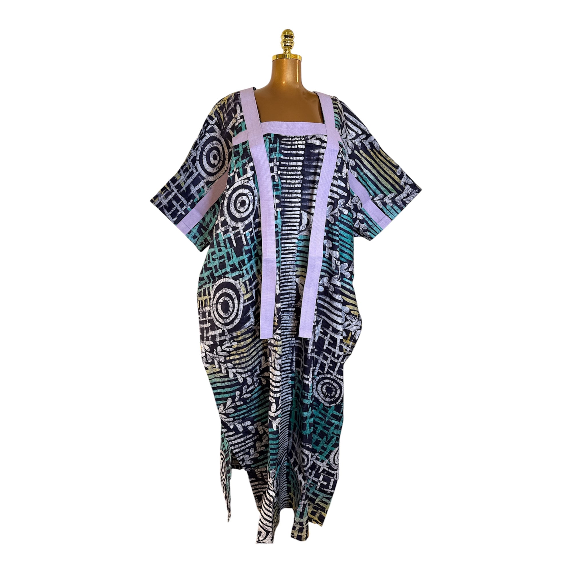 INI LUXURY COTTON ADIRE BUBU