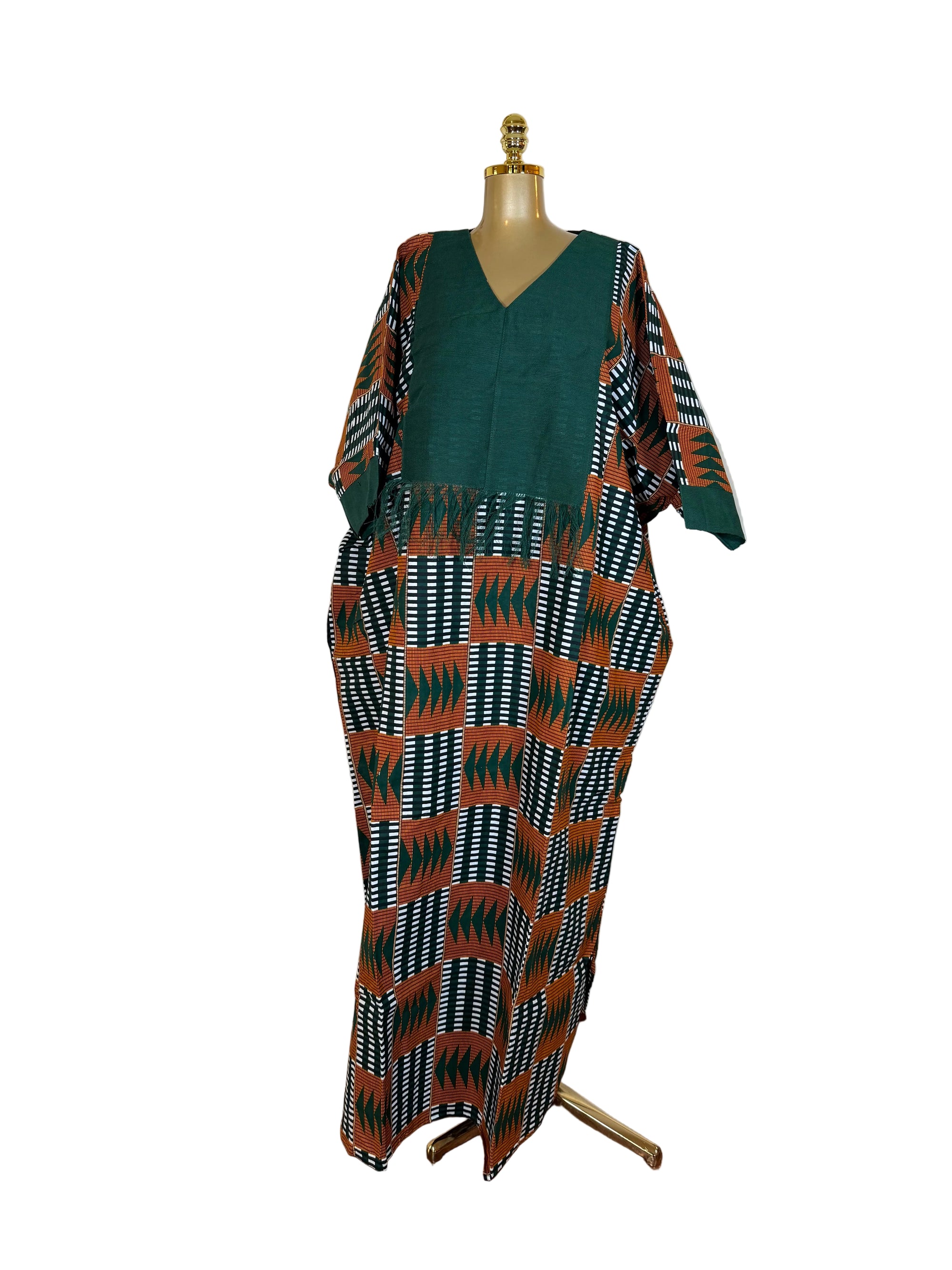 Asantewaa Kente Bubu dress