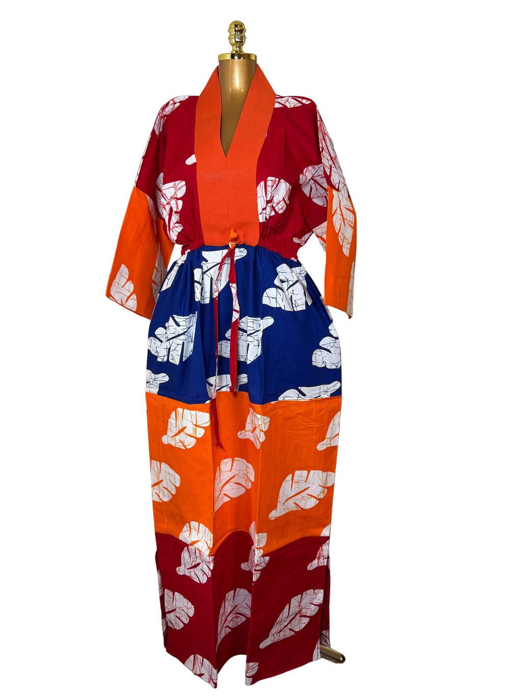 Naana Cotton Ankara  free size dress with ASOKE