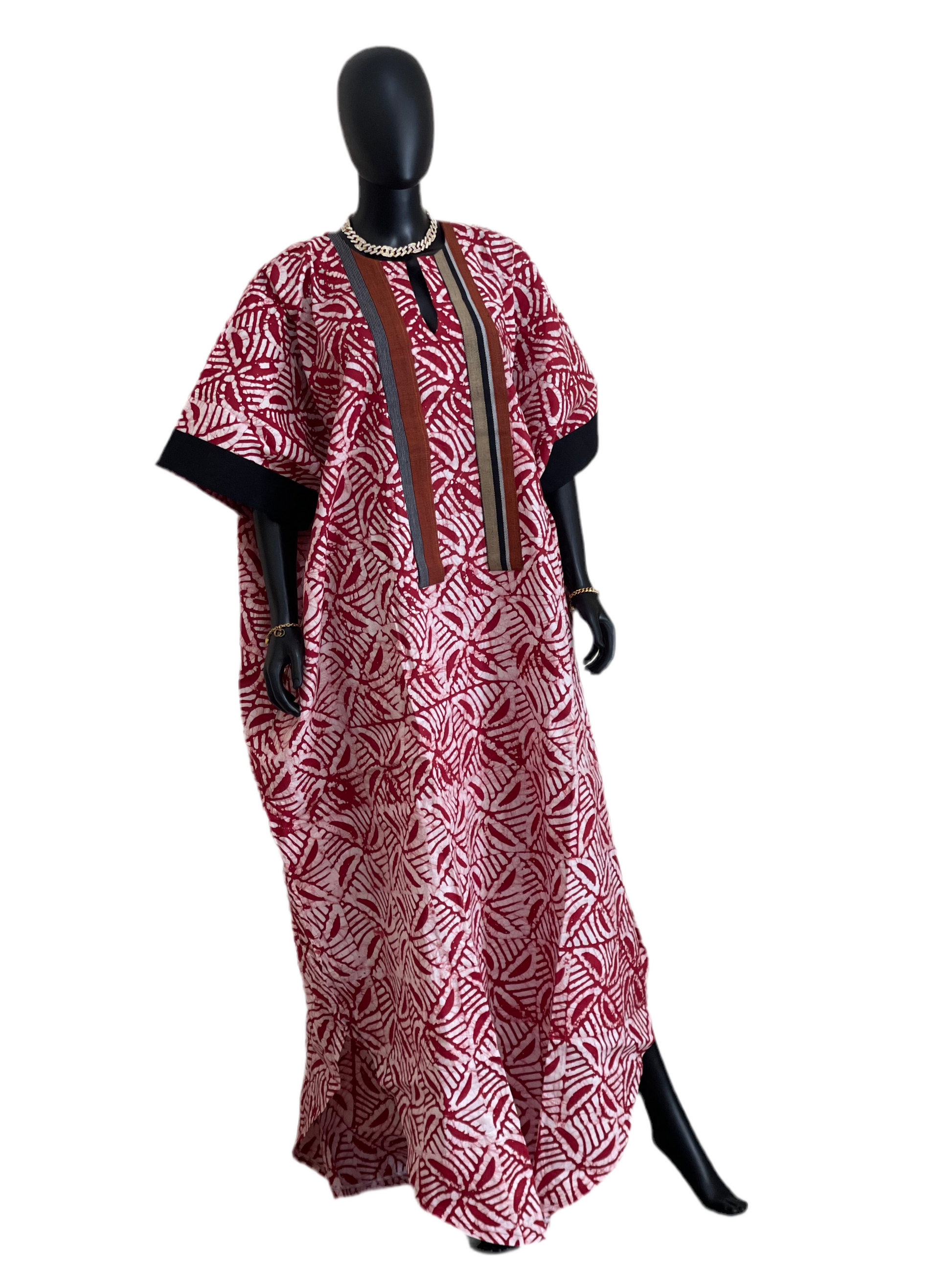 SHADE RICH AUNTY KIMONO BUBU DRESS