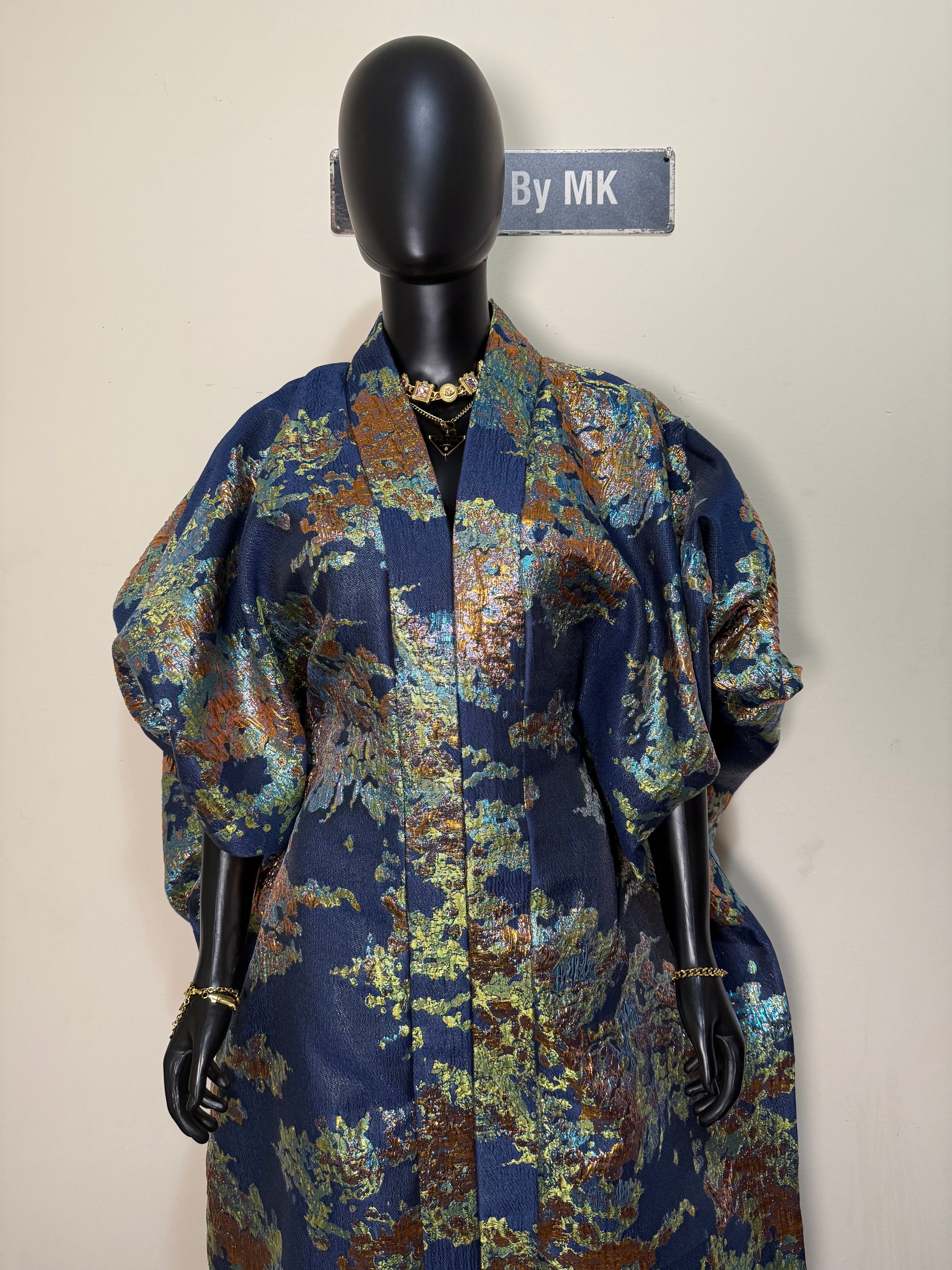 SADE LUXURY AFRICAN READY TO WEAR BUBU BOUBOU KAFTAN KIMONO DRESS