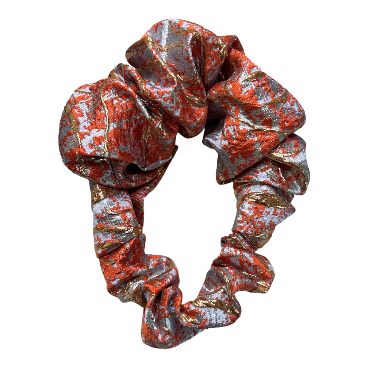 Luxury Brocade Headband Scrunchie (Nancy)