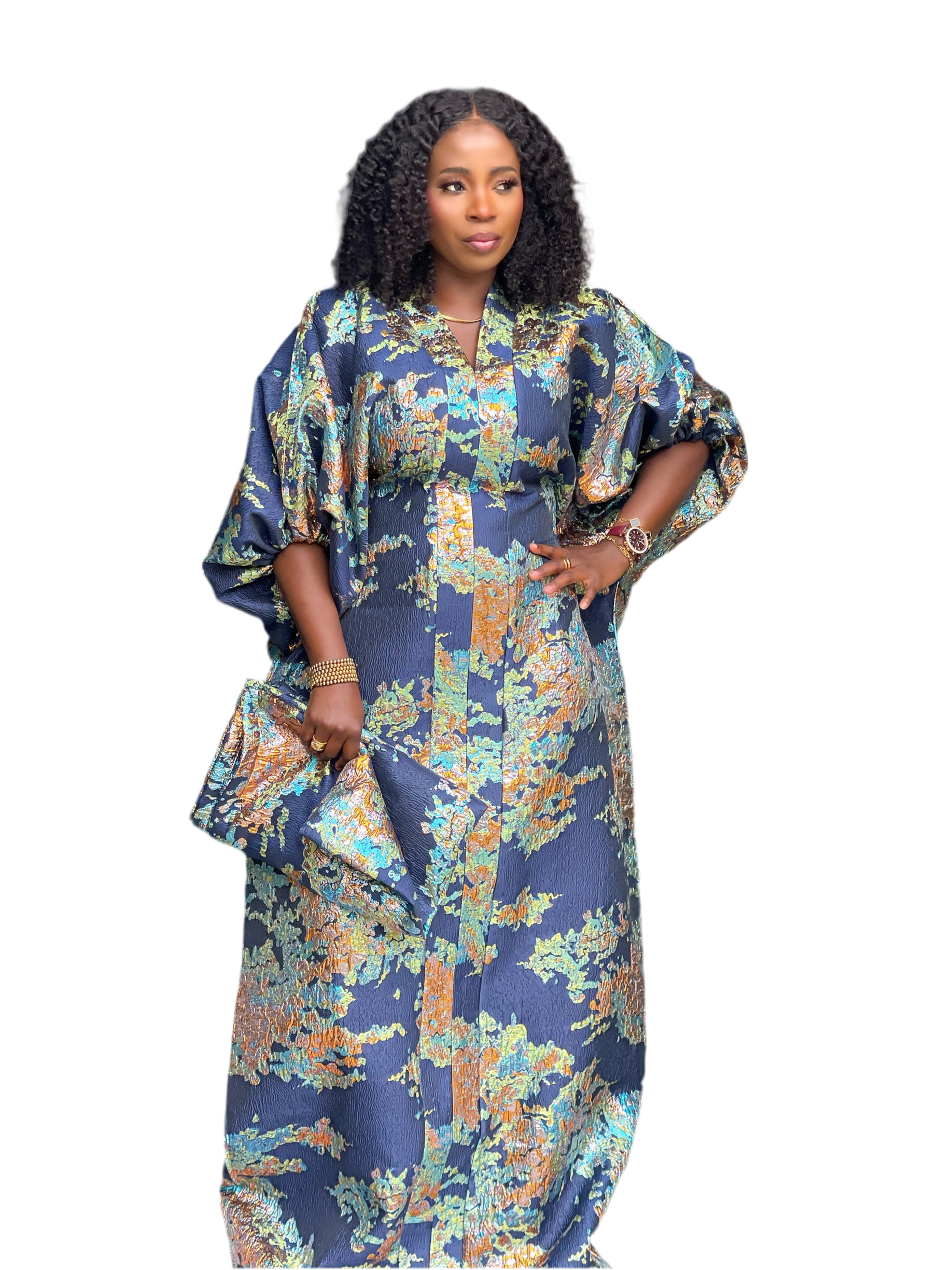 SADE LUXURY AFRICAN READY TO WEAR BUBU | BOUBOU | KAFTAN |KIMONO DRESS