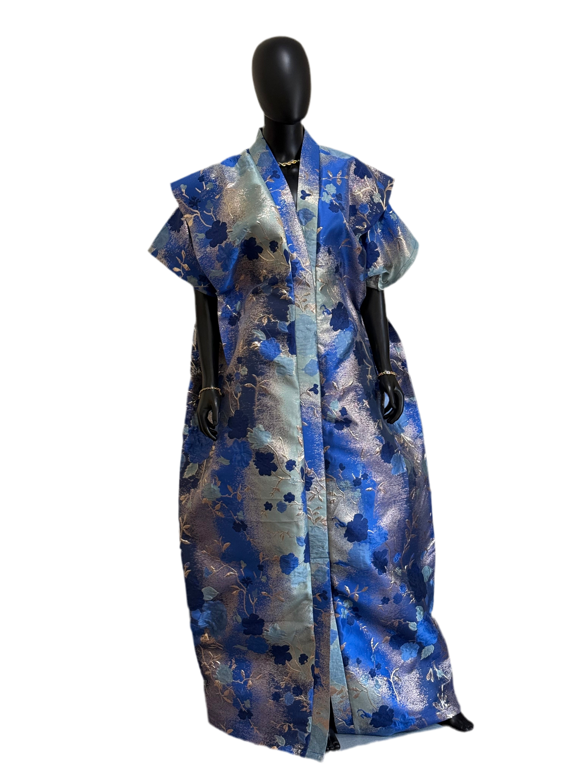 Sakina Floral Radiance Bubu with Head Scarf