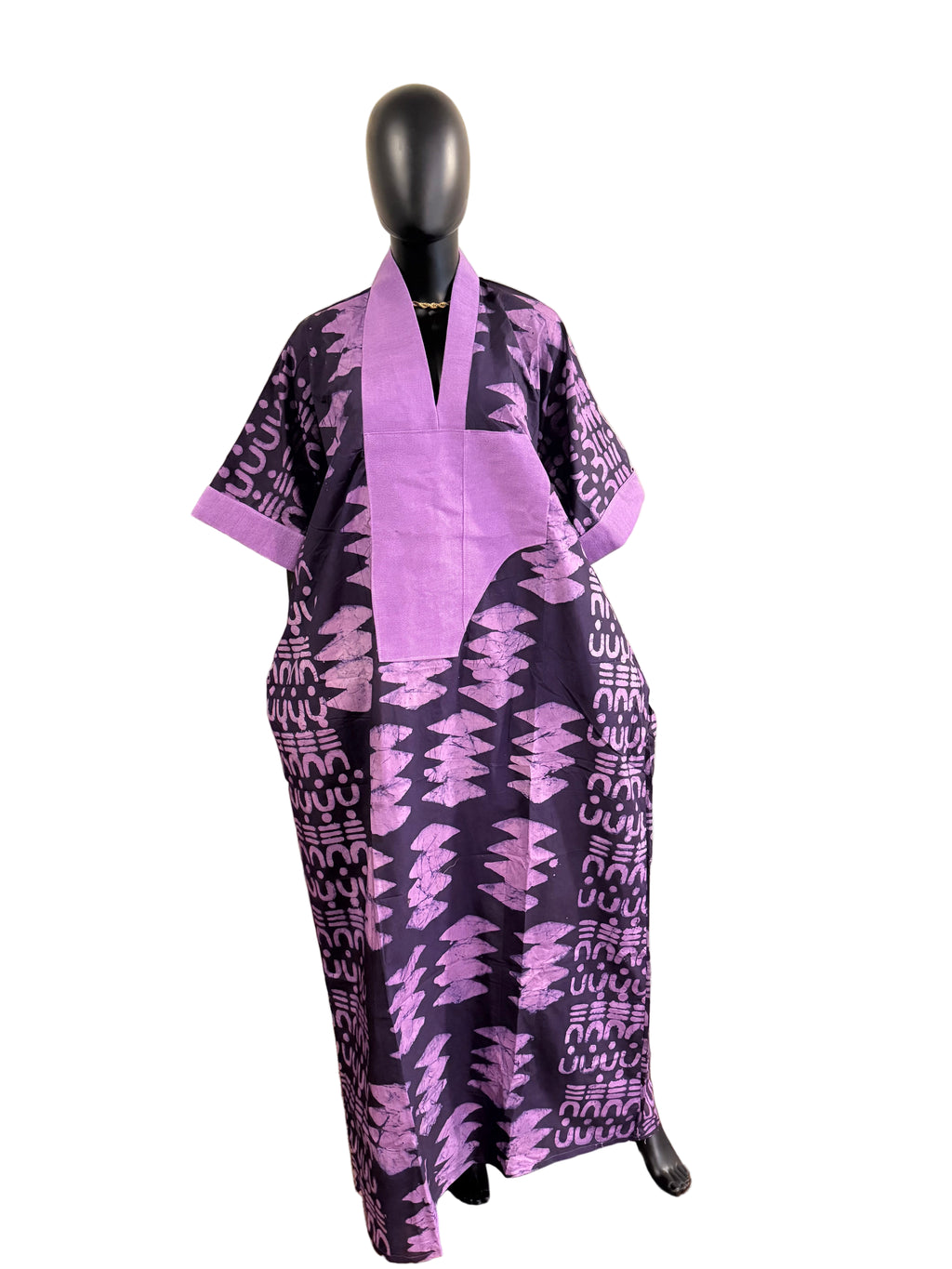 Fiona Cotton Adire free size dress