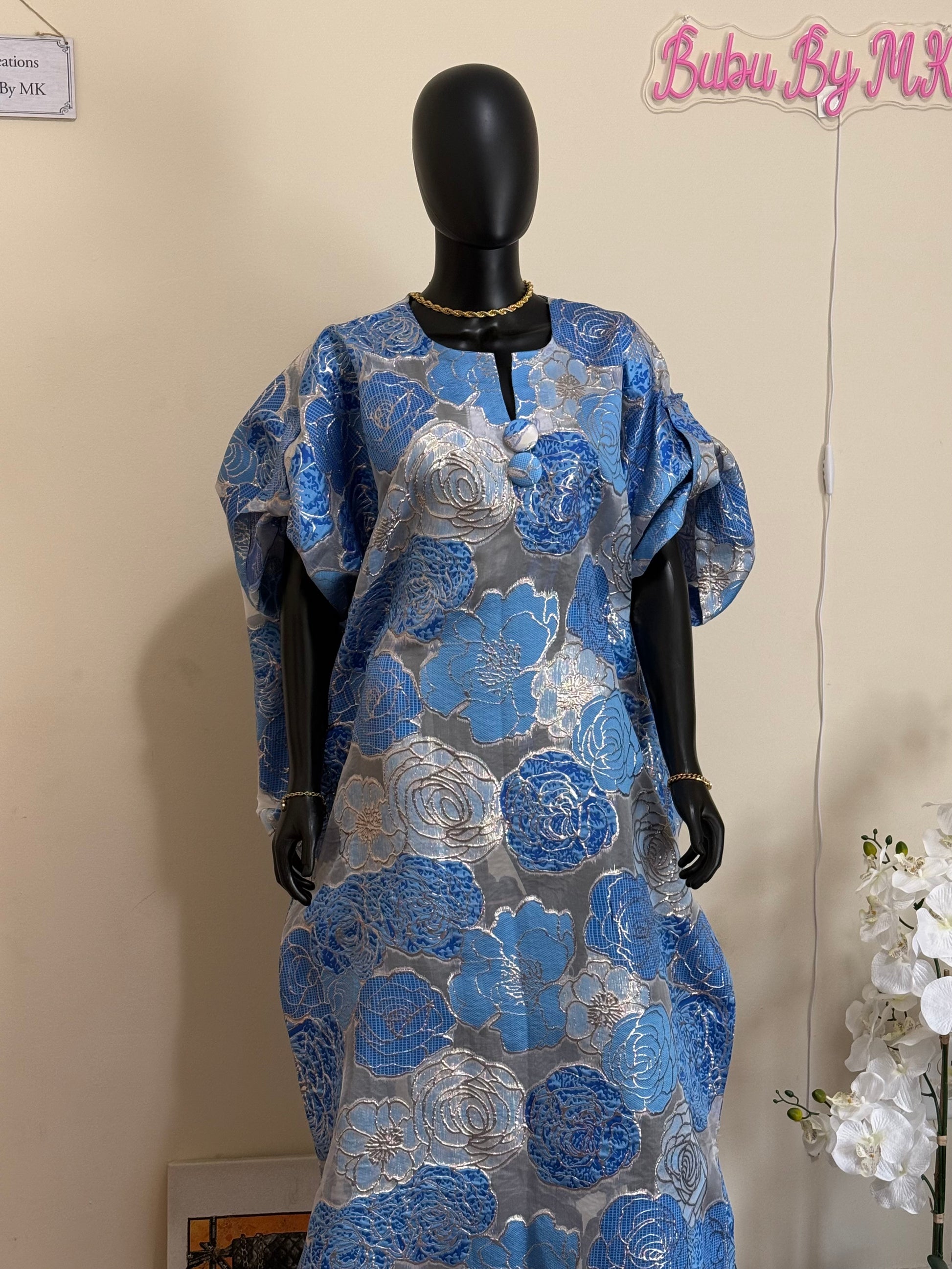 SHOLA REGULAR SIZE LUXURY BROCADE ORGANZA BUBU