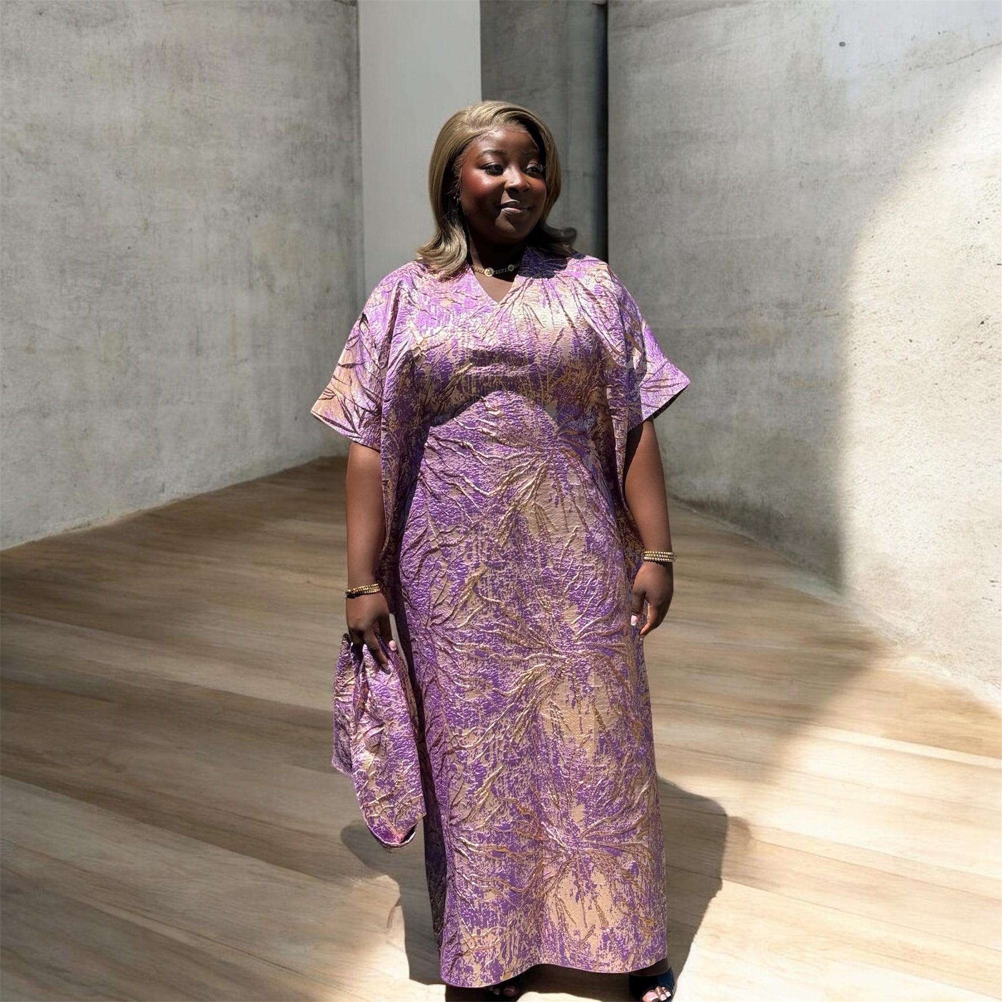 MILLY BROCADE BUBU ( PETITE)