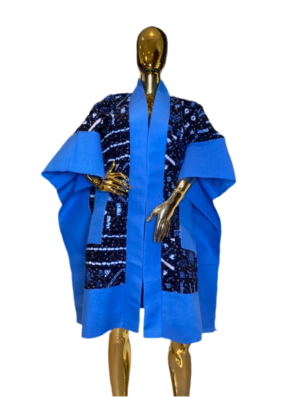 Imade Luxury Asoke and Ankara kimono