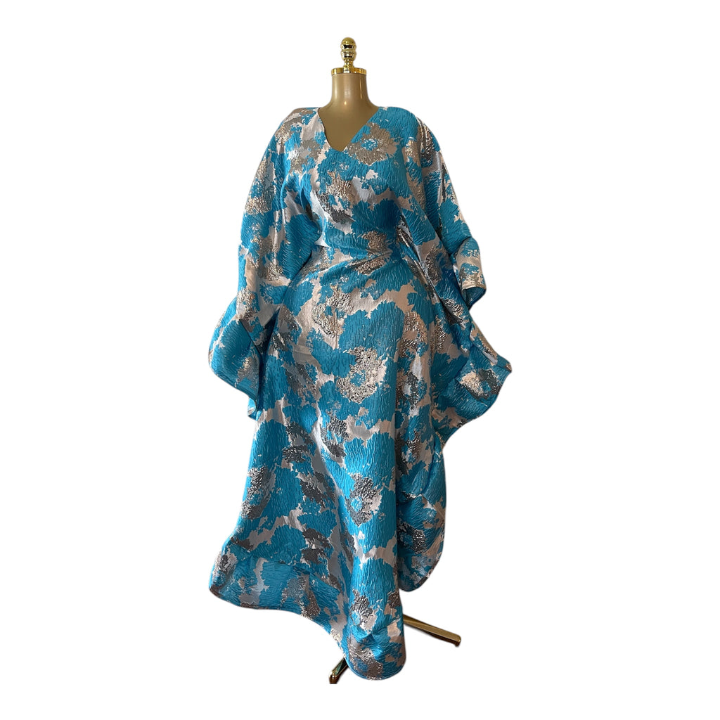 RAKIA LUXURY BUTTERFLY READY TO WEAR AFRICAN BUBU DRESS