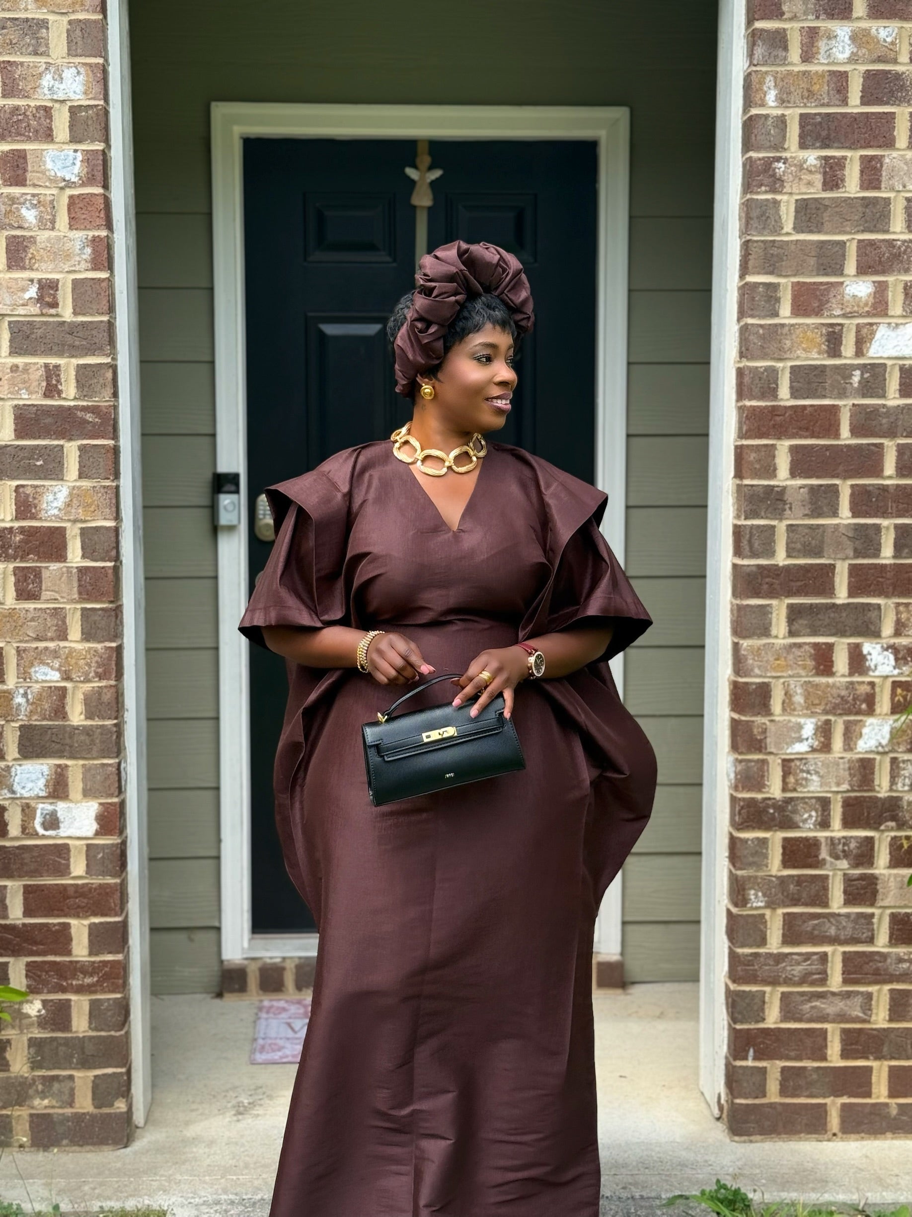 Lola Luxury Taffeta boubou Set