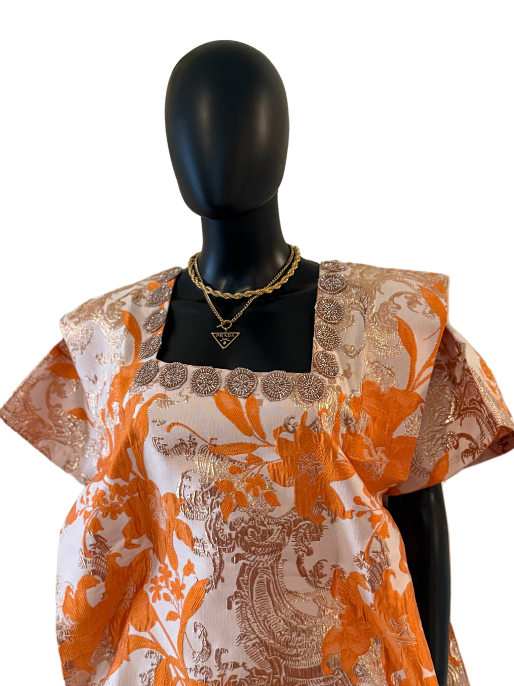 Anita Luxury brocade boubou dress