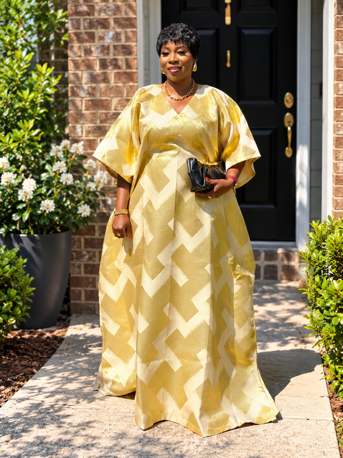 ADA LUXURY BUBU IS WITH HEAD WRAP