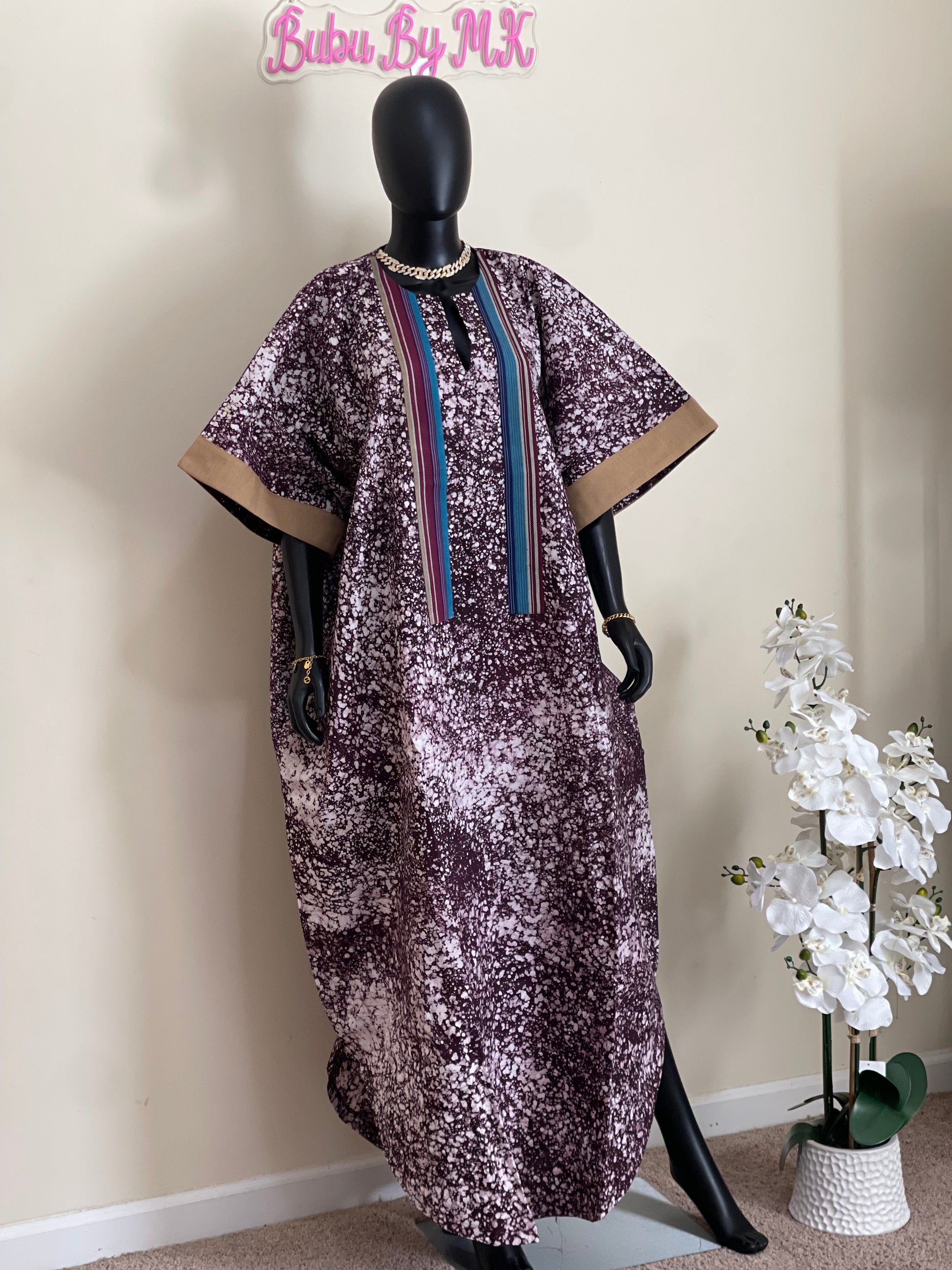 ABENA ADIRE BUBU DRESS
