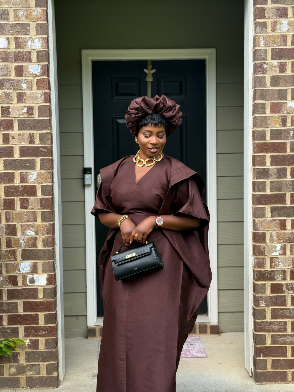 Lola Luxury Taffeta boubou Set