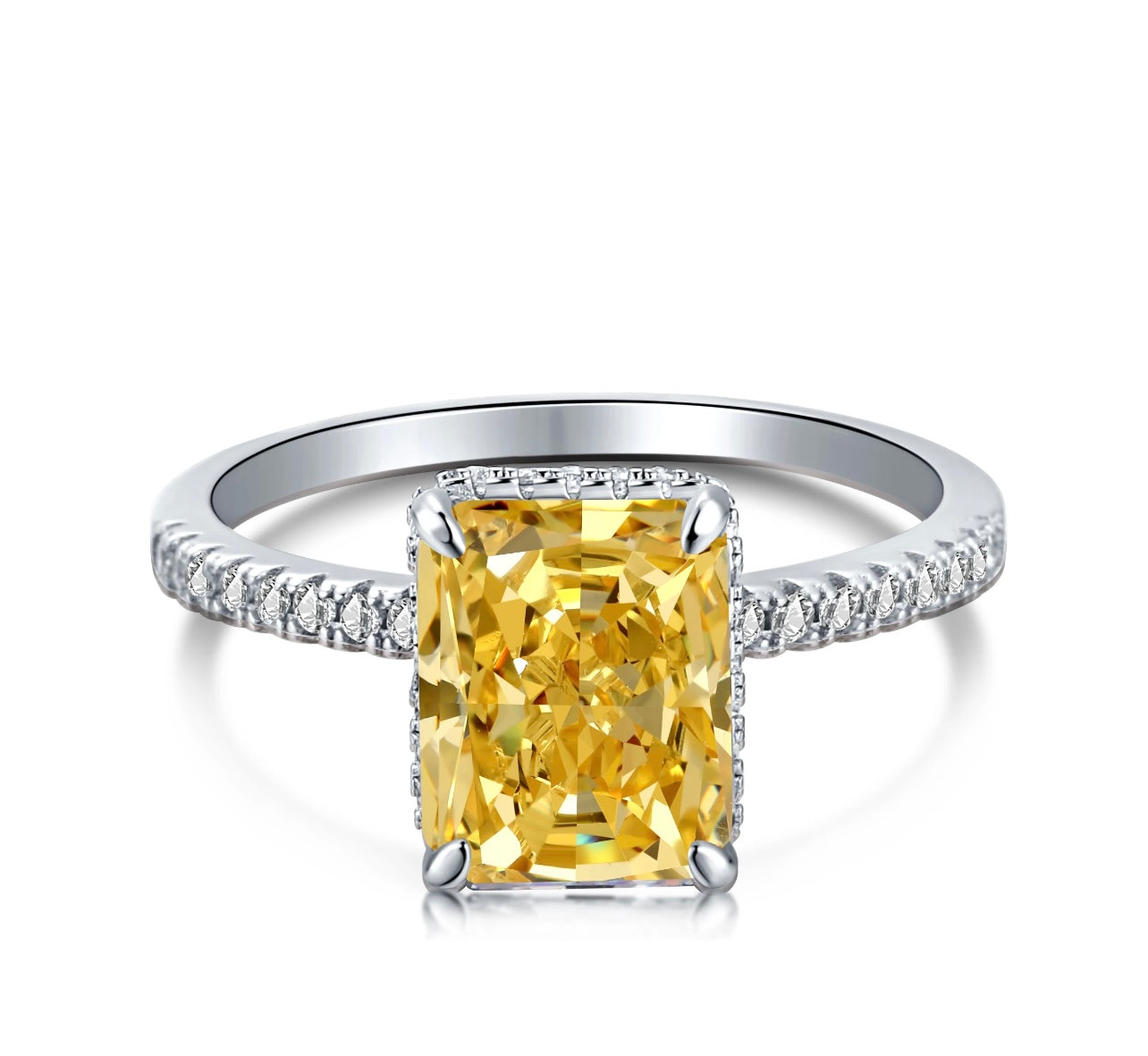 TROPHY WIFE RING (YELLOW) STERLING SILVER