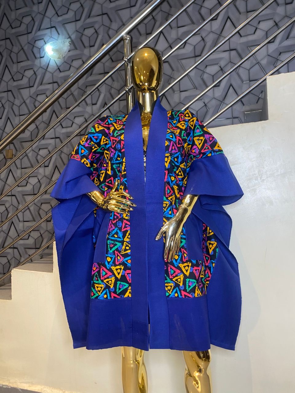 Imade Luxury Asoke and Ankara kimono