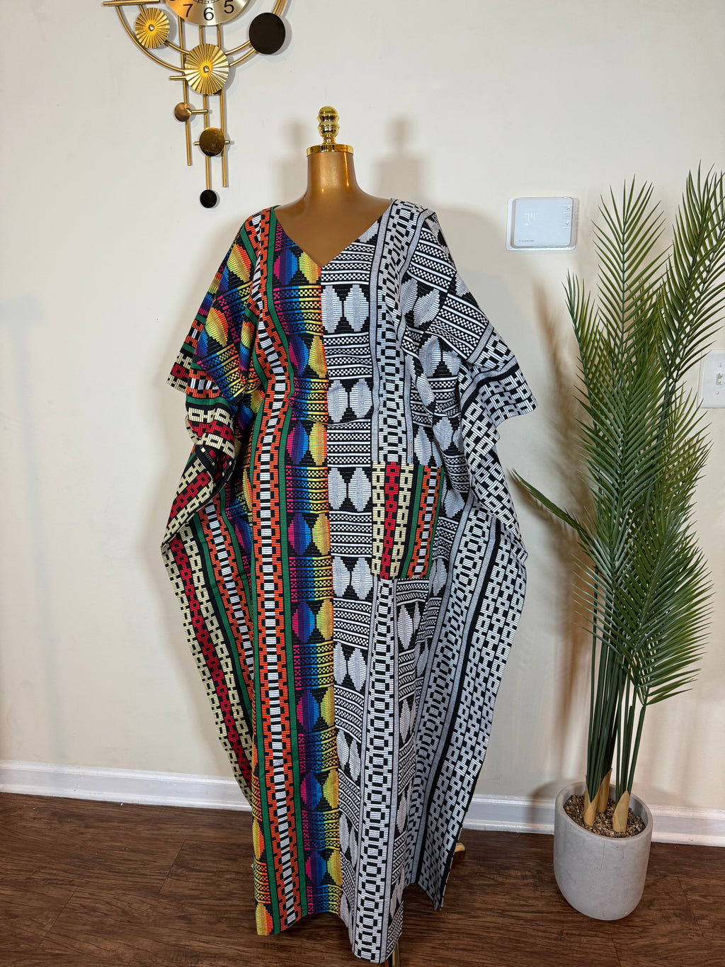 Nadia  Luxury Akwete (Kente) boubou