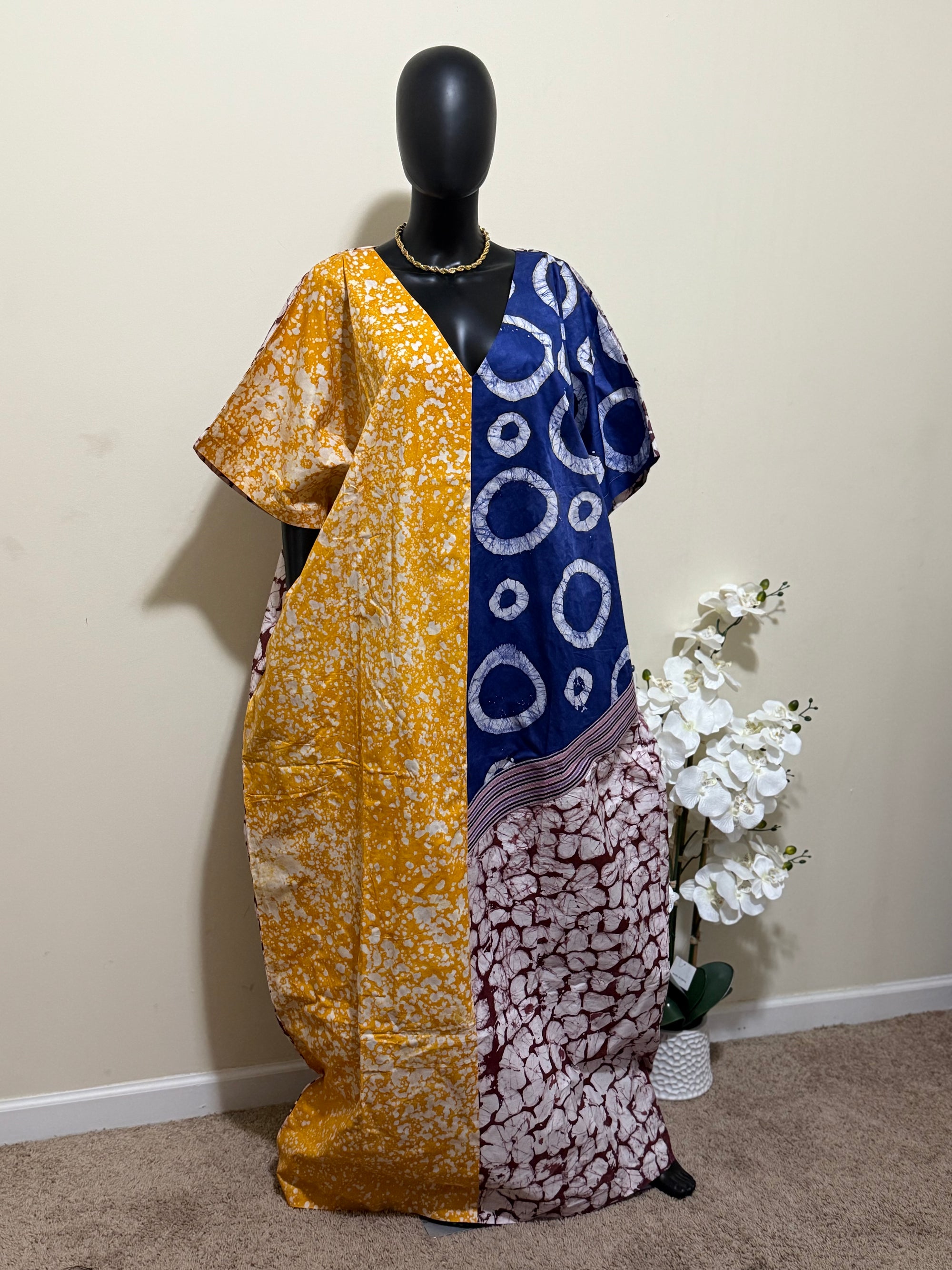 Nadia Mixed Adire and ASOKE Bubu dress 0.4