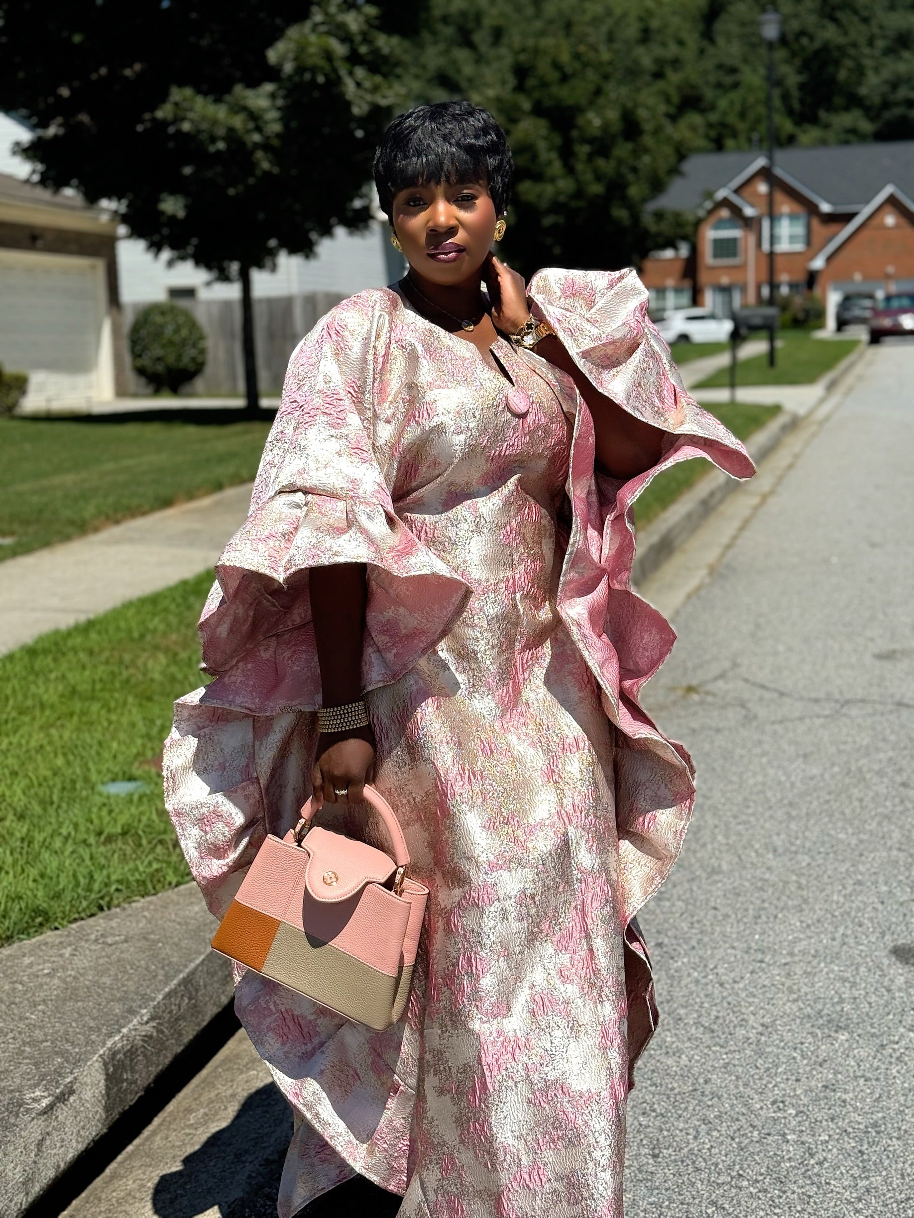 EMEFA LUXURY BROCADE BUTTERFLY BUBU