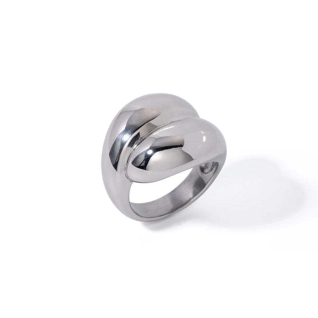 CROSS STACKING RING